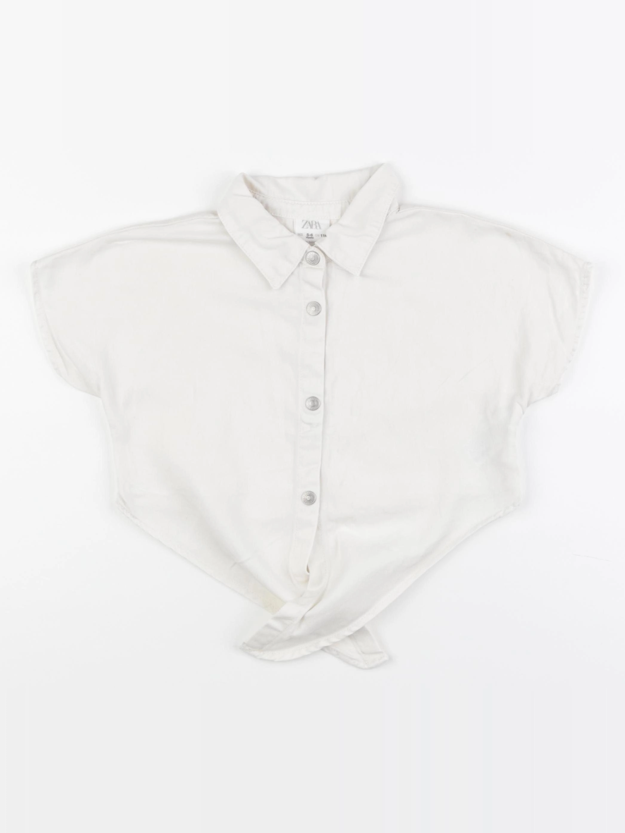 Zara - chemise beige - 5/6 ans