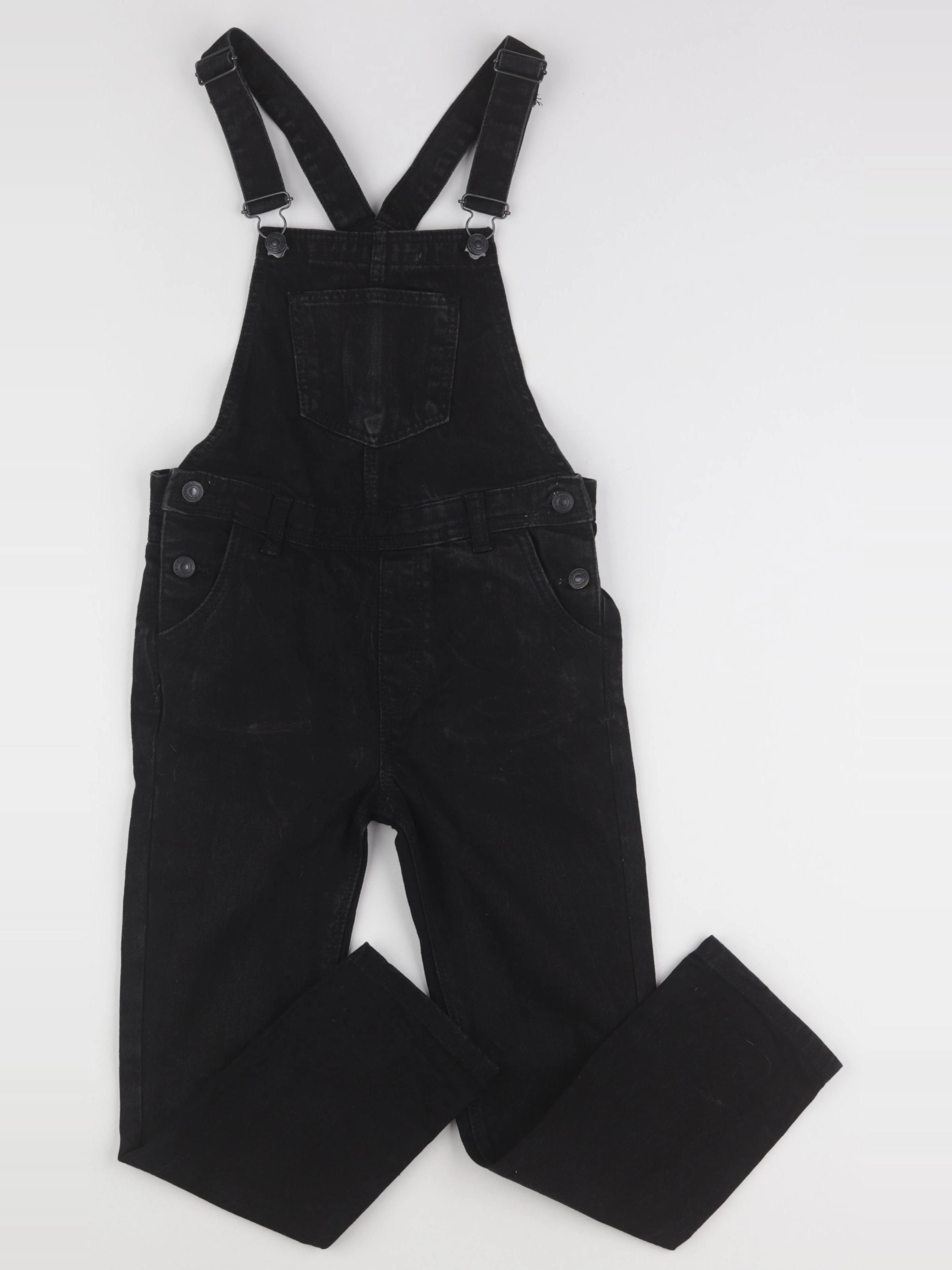 Mango - salopette noir - 8 ans