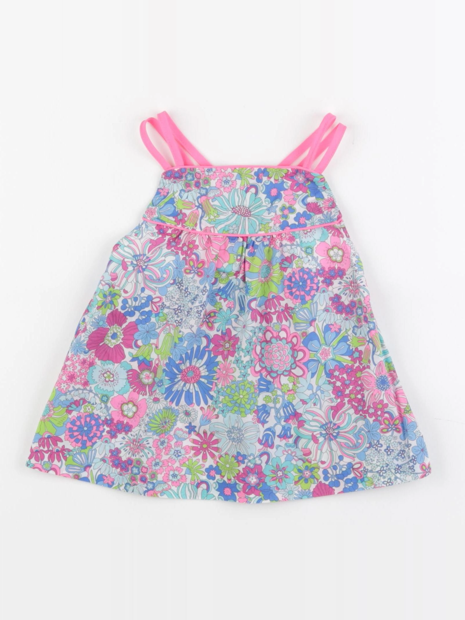 Jacadi - blouse liberty multicolore - 4 ans