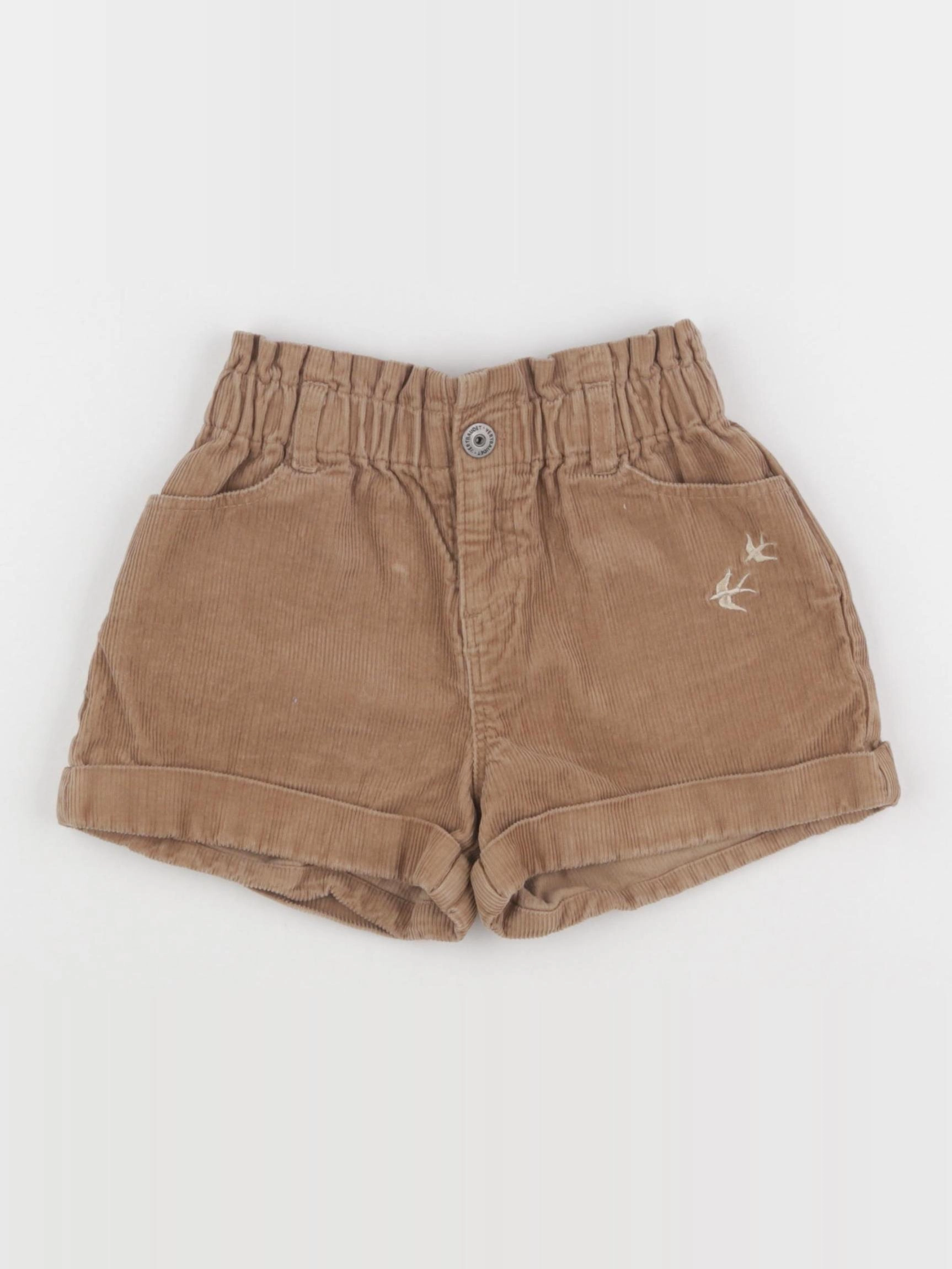 Vertbaudet - short marron - 6 ans