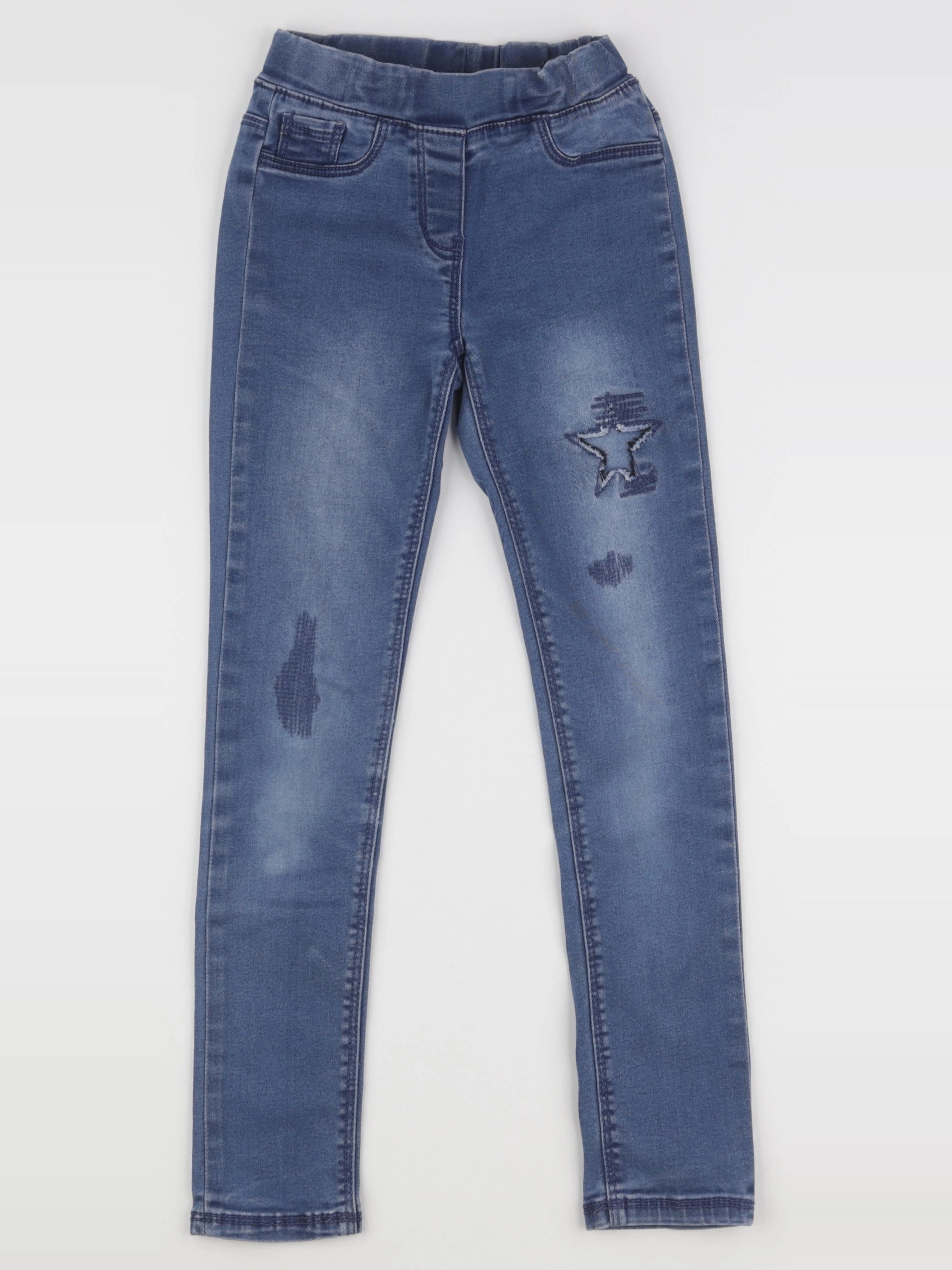 Tape à l'oeil - jegging bleu - 8 ans
