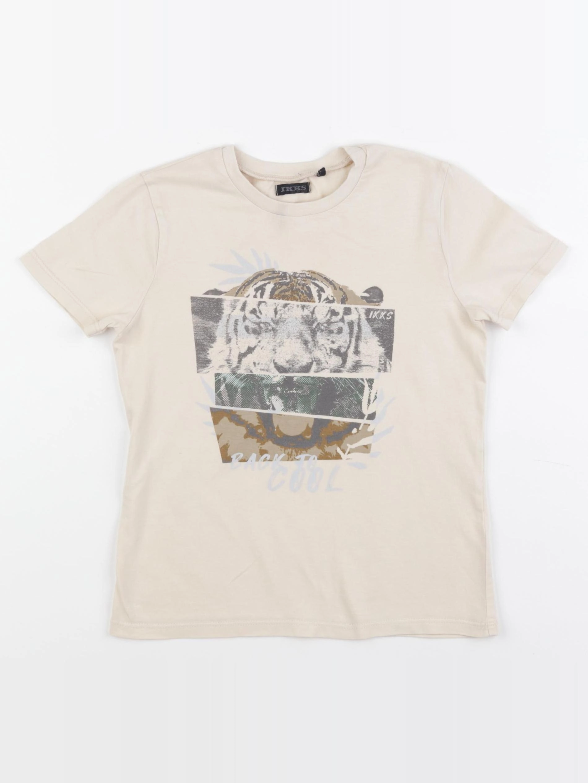 IKKS - tee-shirt beige - 4 ans
