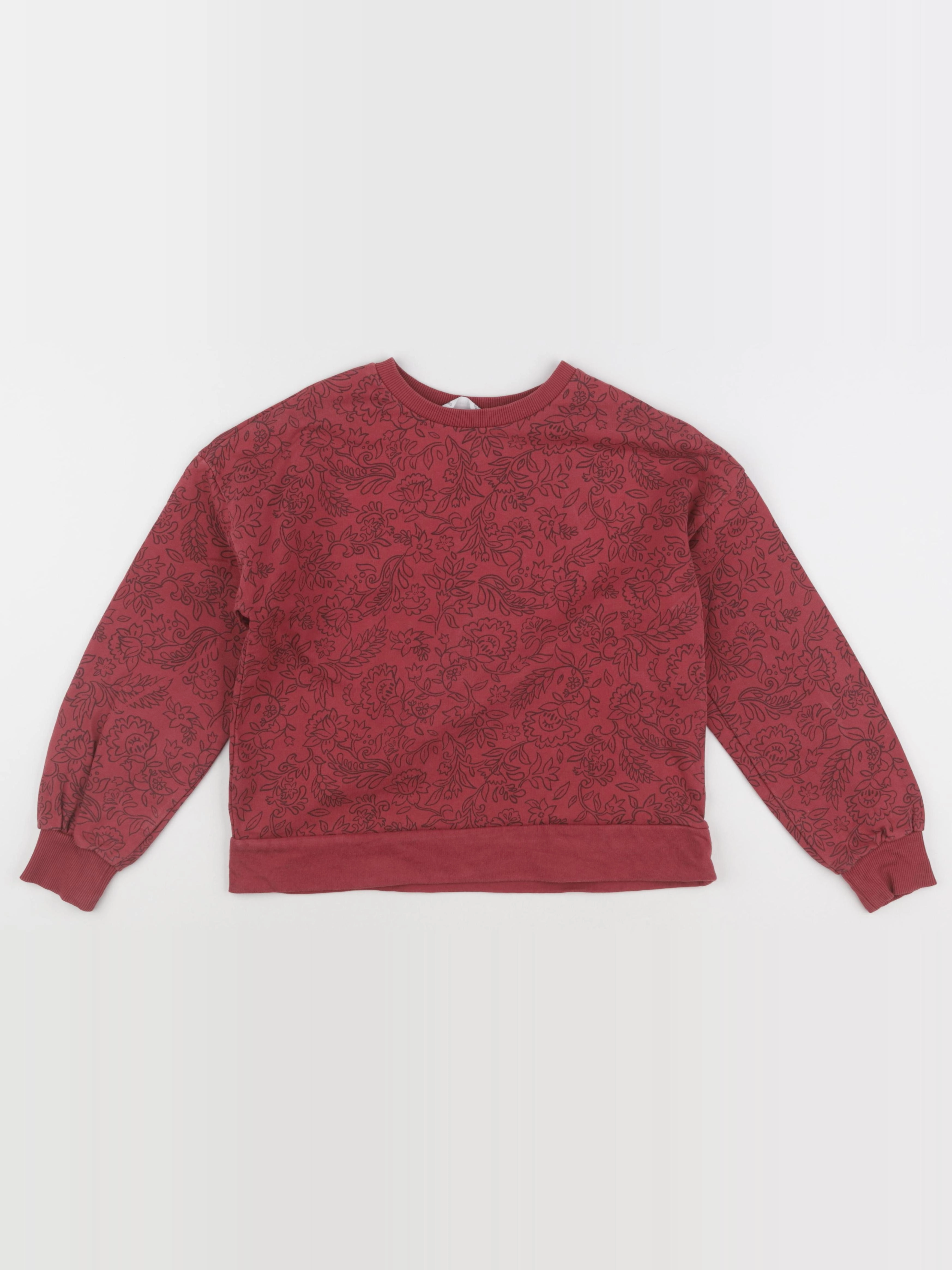 Mango - sweat rouge - 11/12 ans