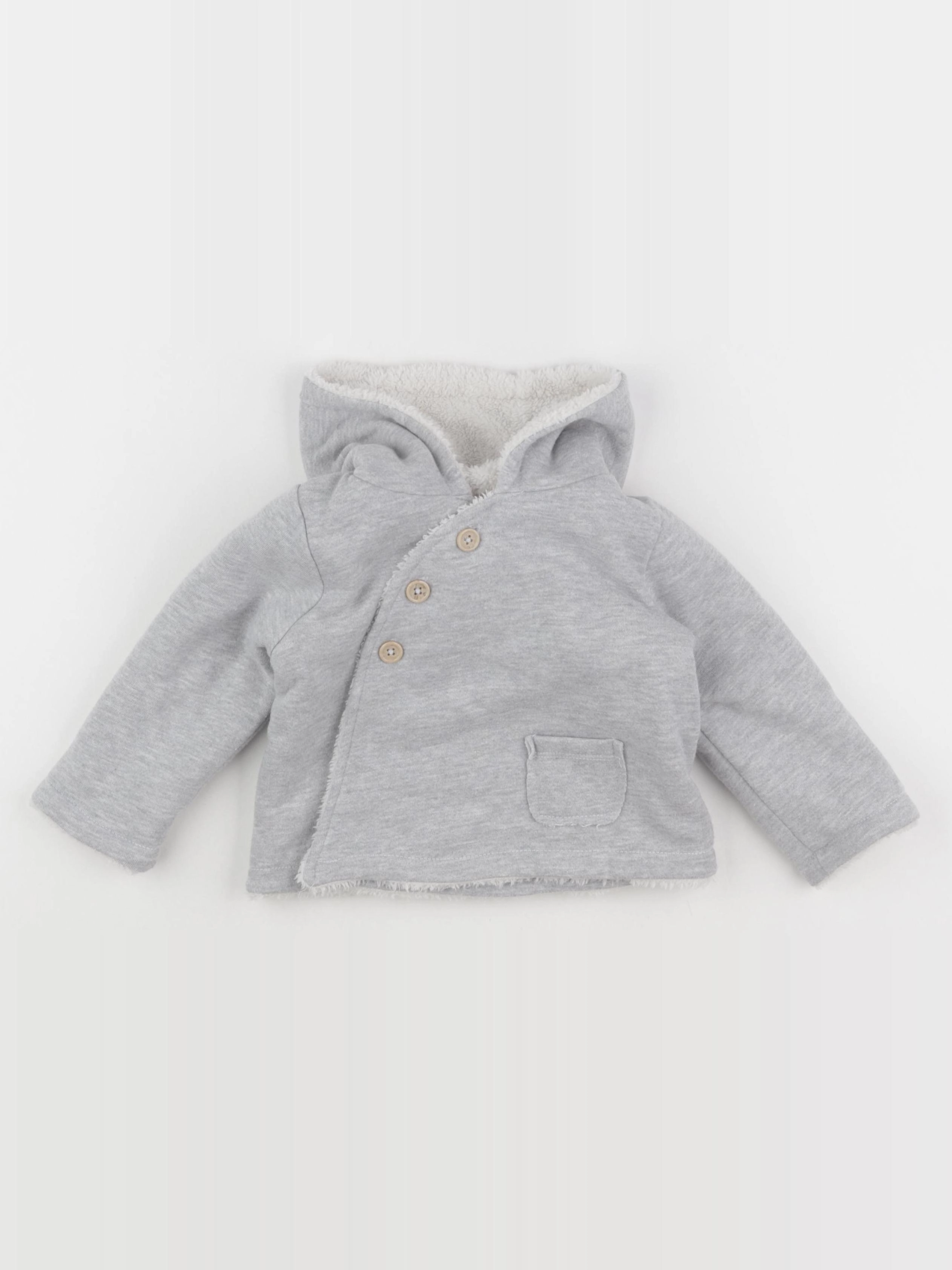 La Redoute - sweat gris - 9 mois