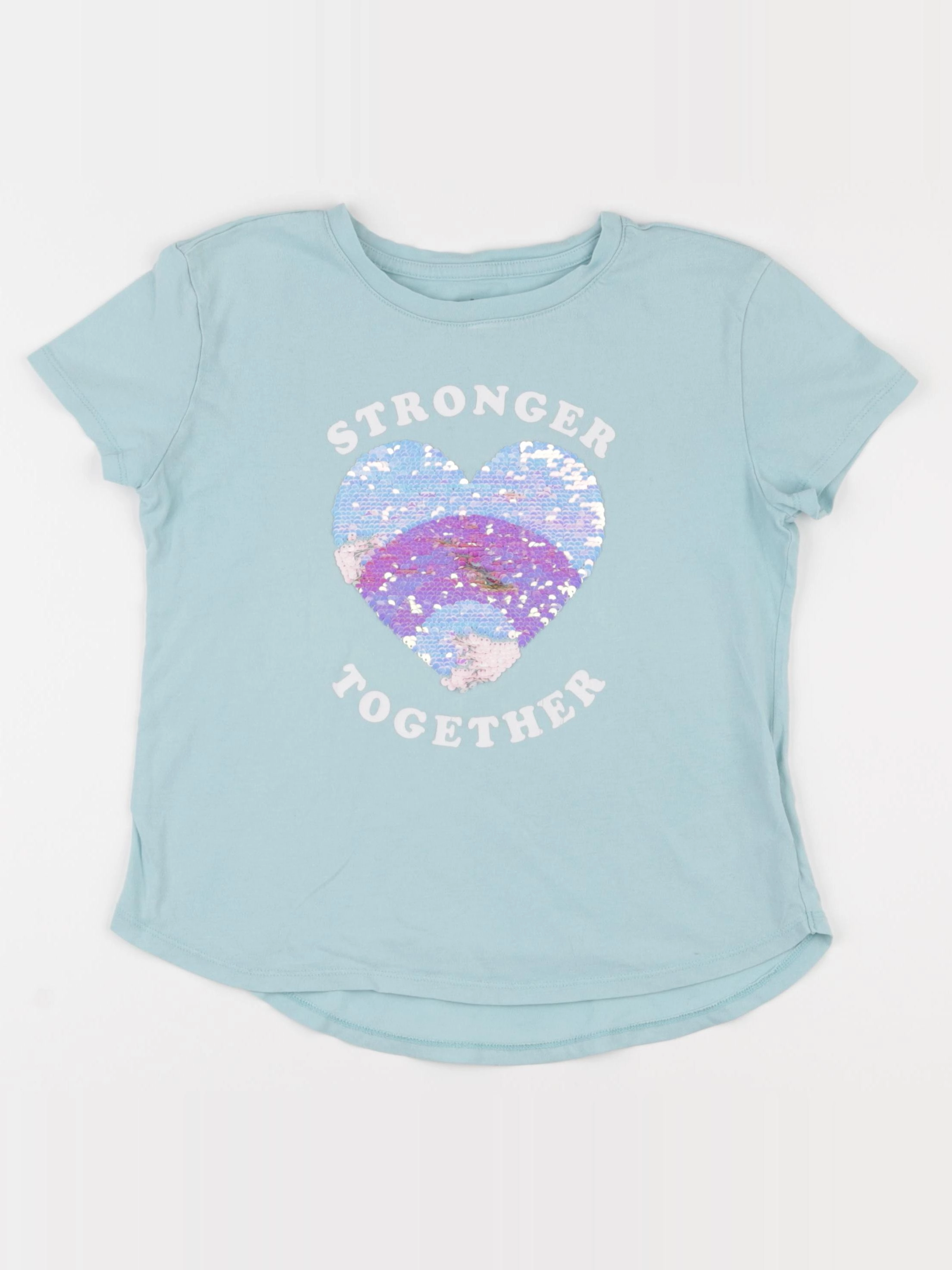 GAP - tee-shirt bleu - 8/9 ans