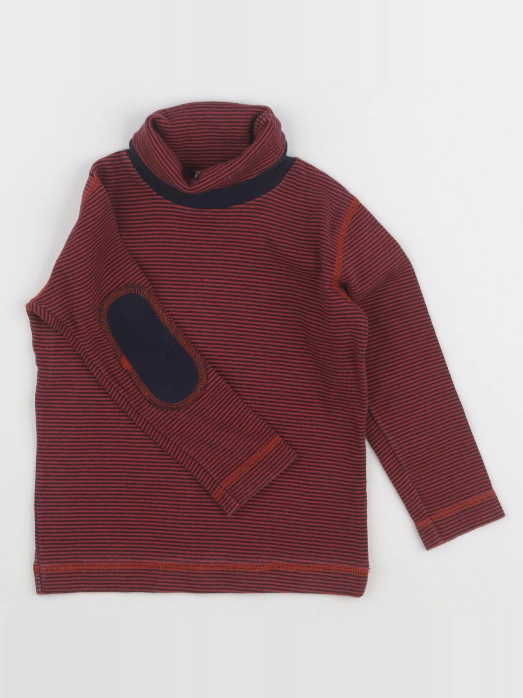 Petit Bateau - sous-pull rouge - 3 ans
