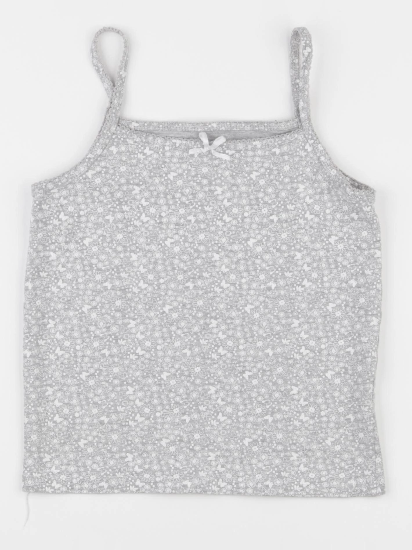 Vertbaudet - maillot de corps gris - 8 ans