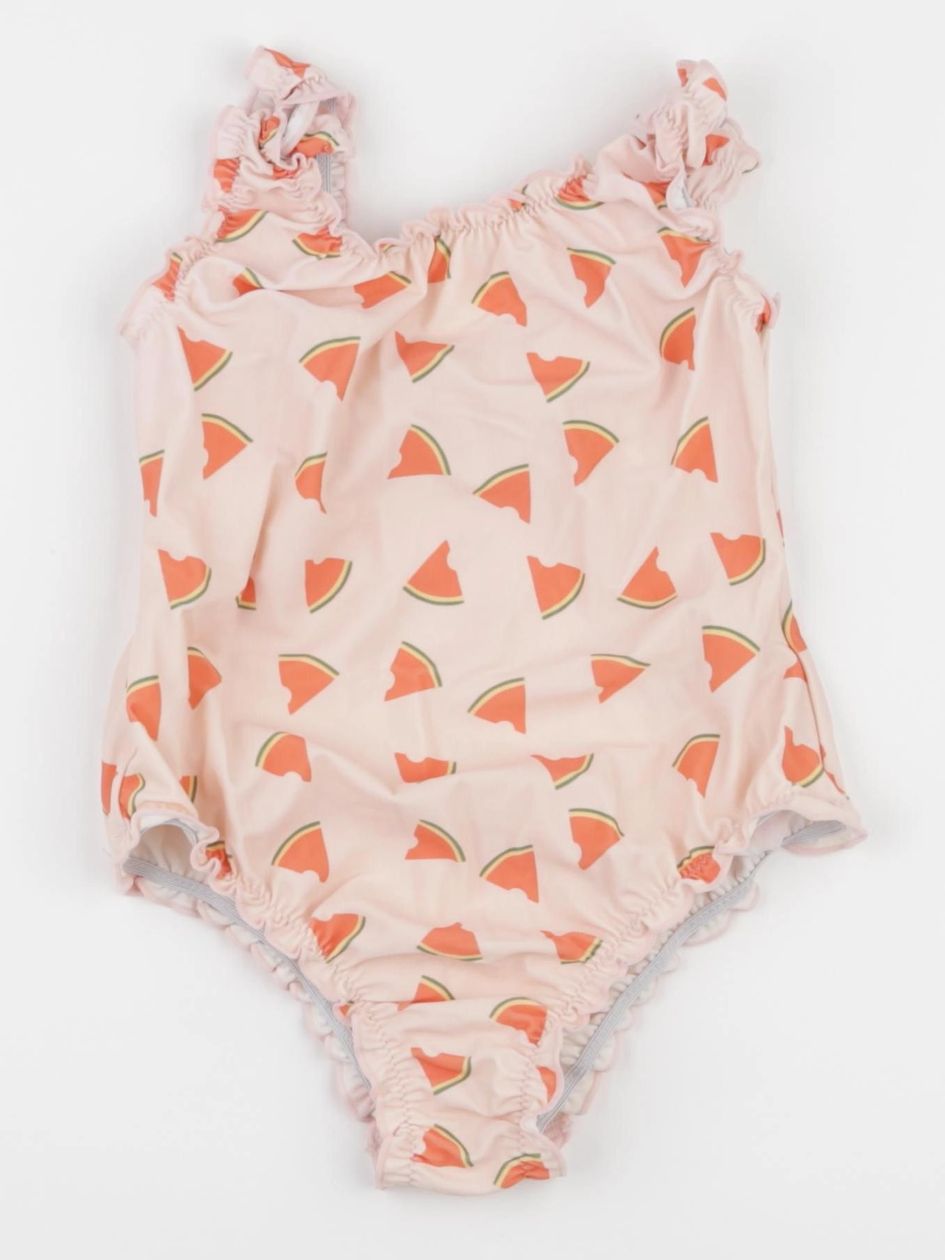 Vertbaudet - maillot de bain rose - 6 ans
