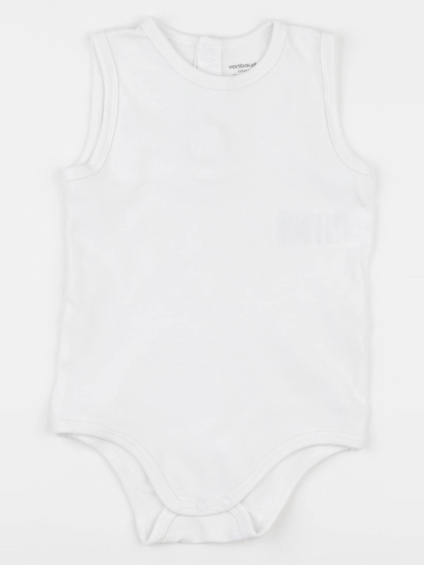 Vertbaudet - body blanc - 3 ans