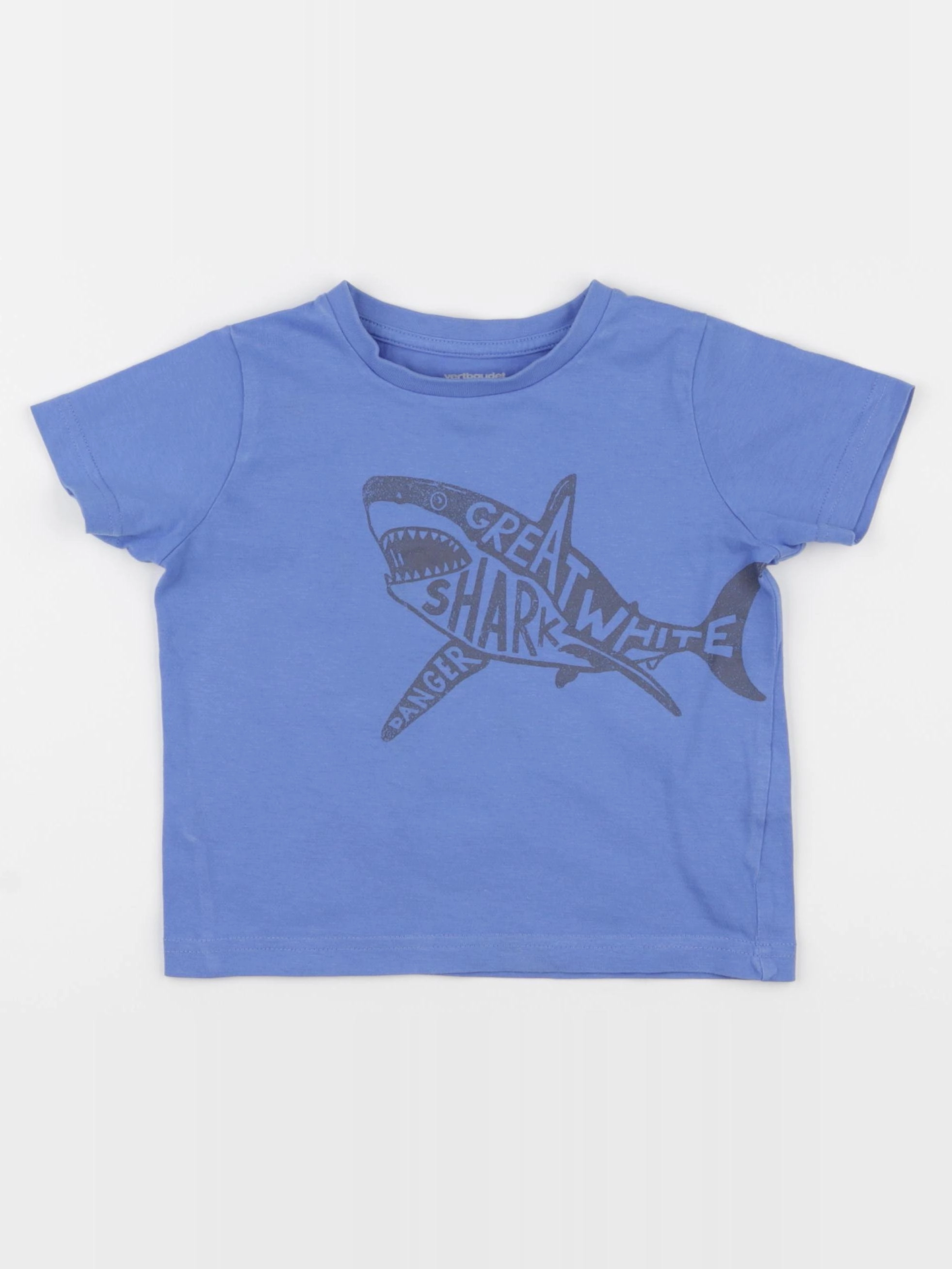 Vertbaudet - tee-shirt bleu - 3 ans
