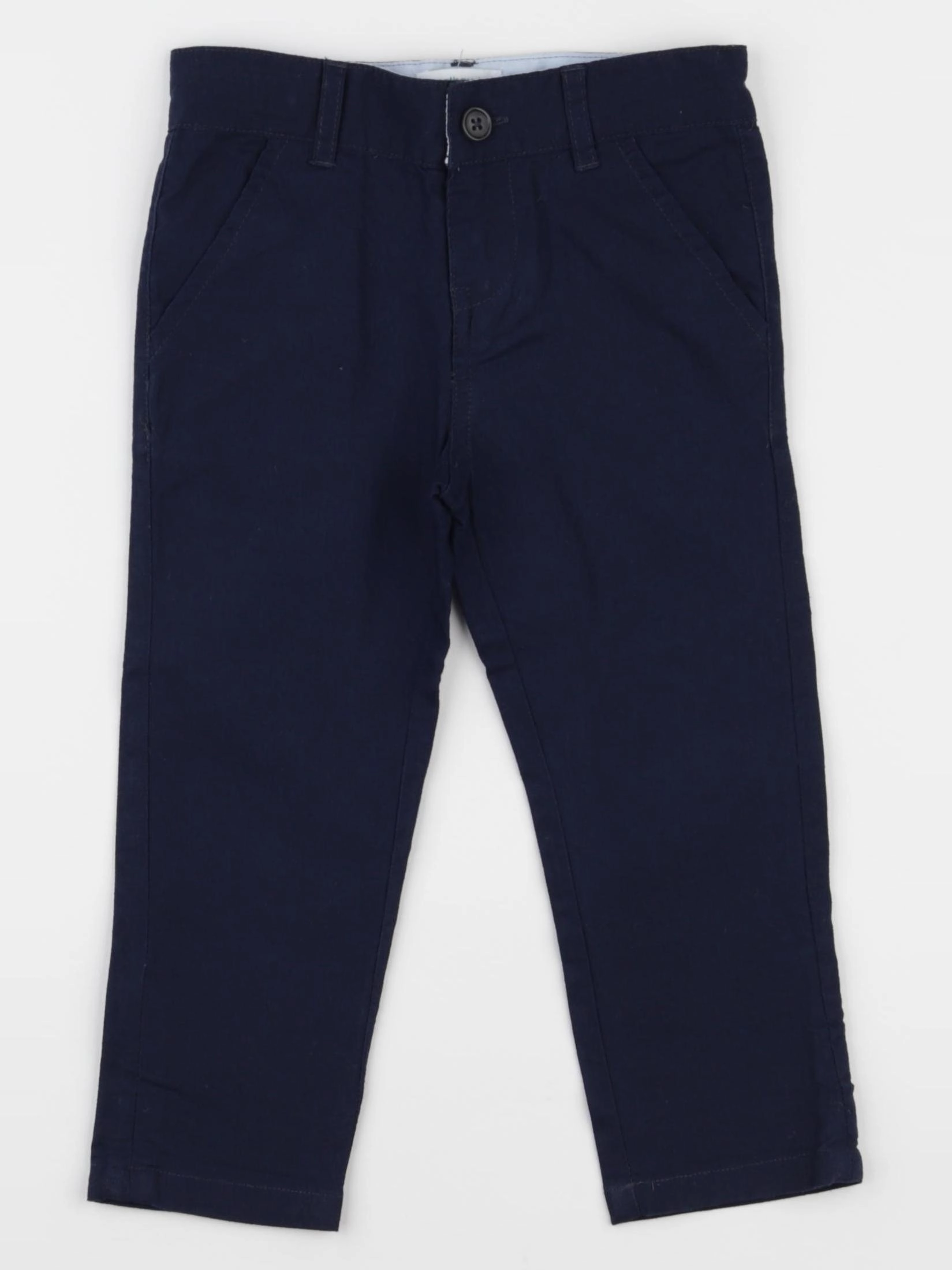 Vertbaudet - pantalon bleu - 2 ans