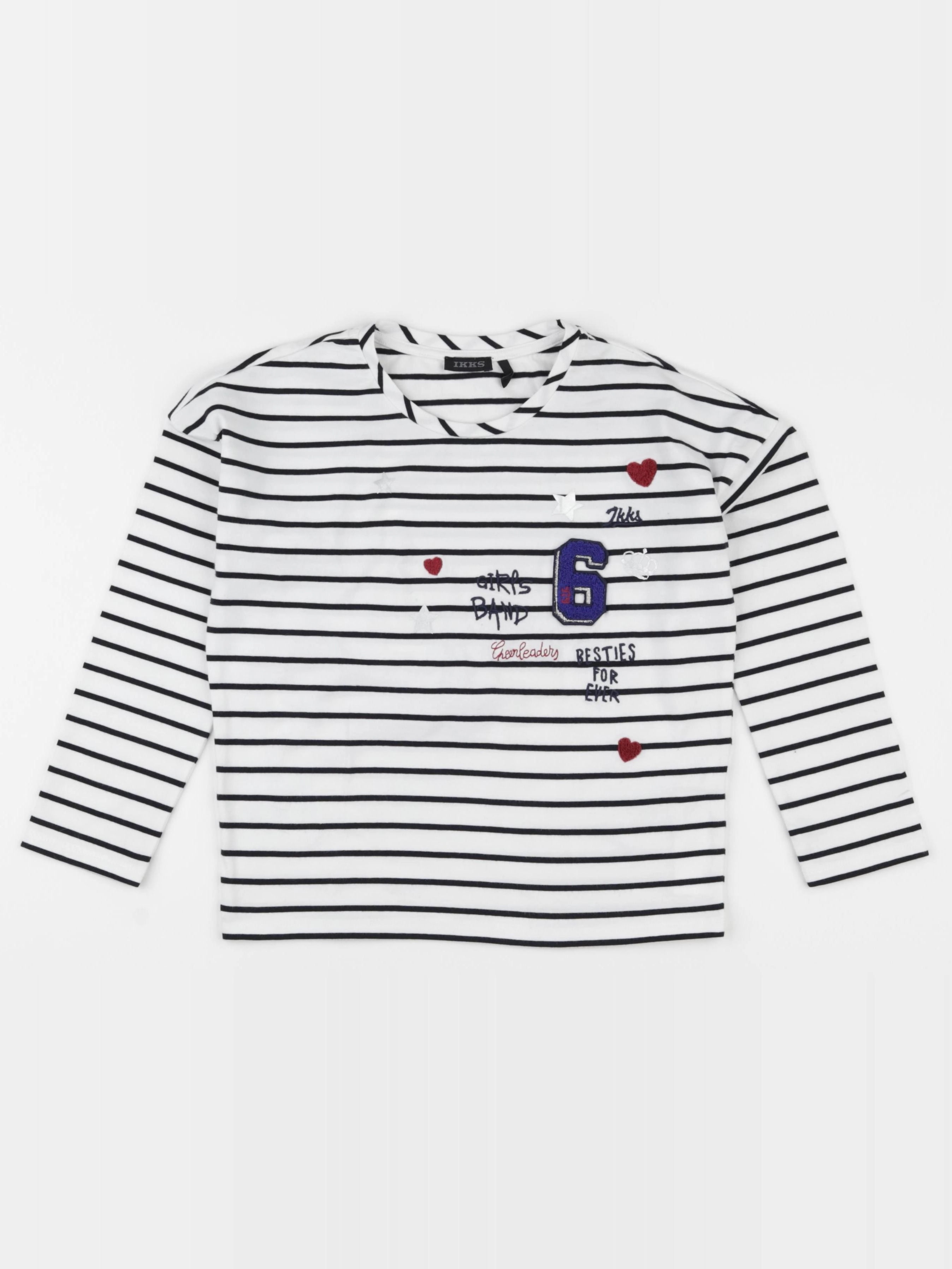 IKKS - tee-shirt blanc - 6 ans