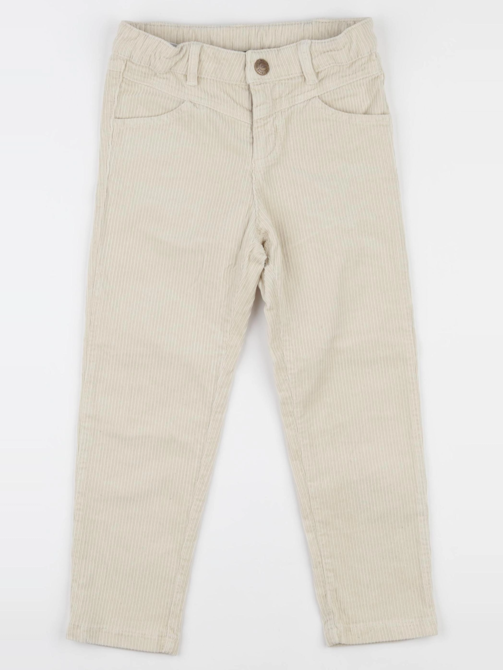 IKKS - pantalon beige - 7 ans