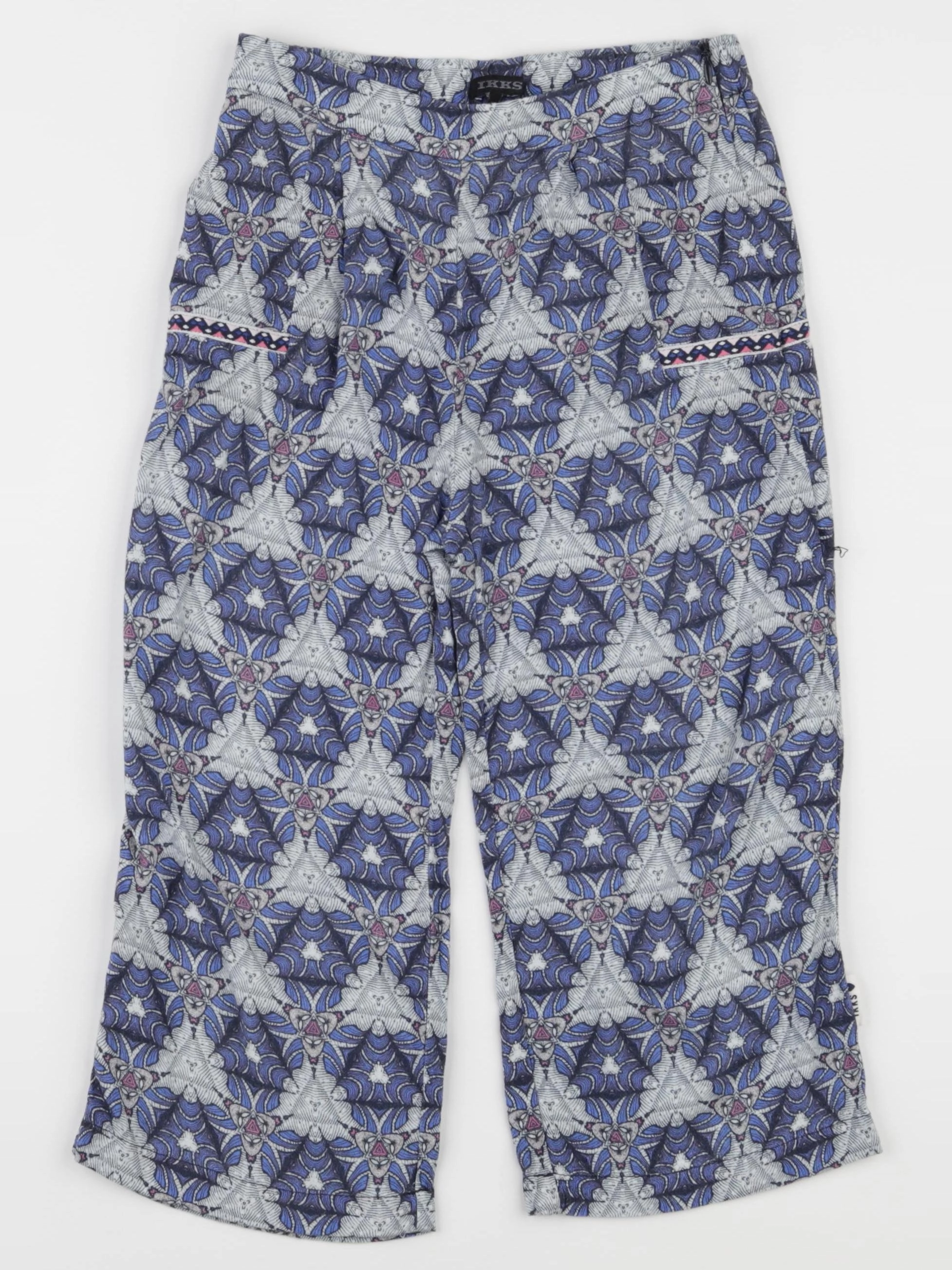 IKKS - pantalon bleu - 7 ans