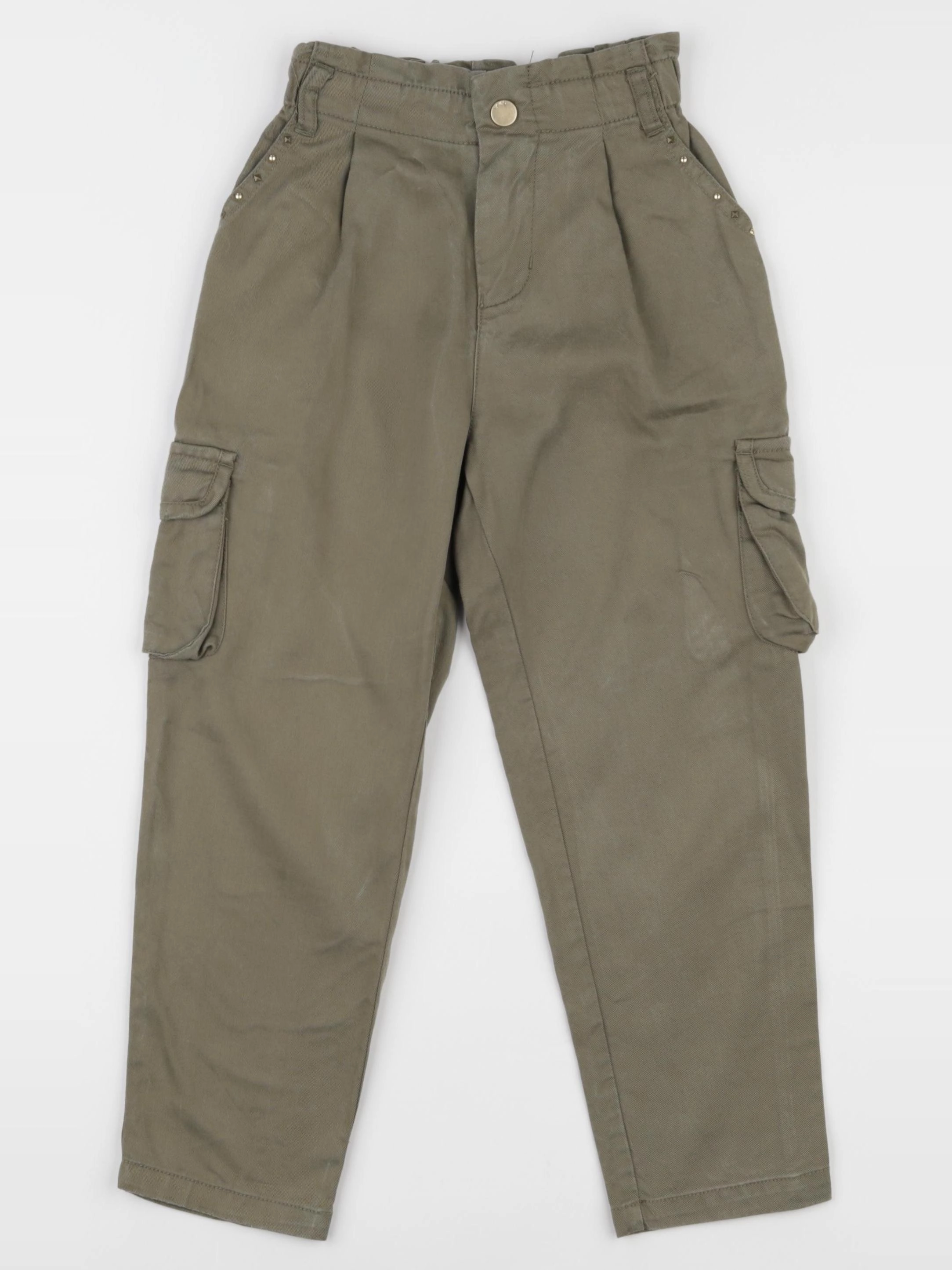 IKKS - pantalon vert - 7 ans