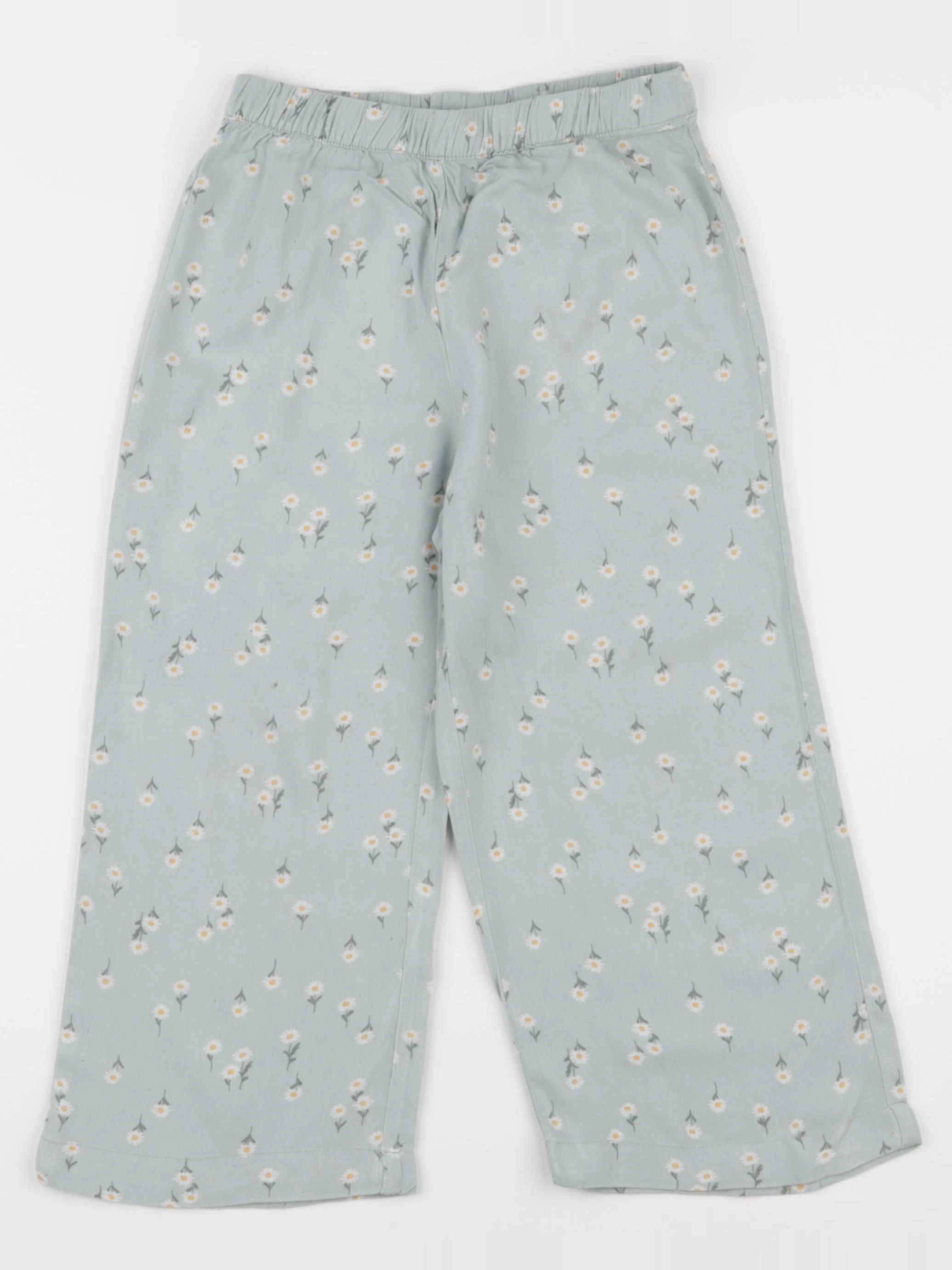 H&M - pantalon vert - 4/5 ans