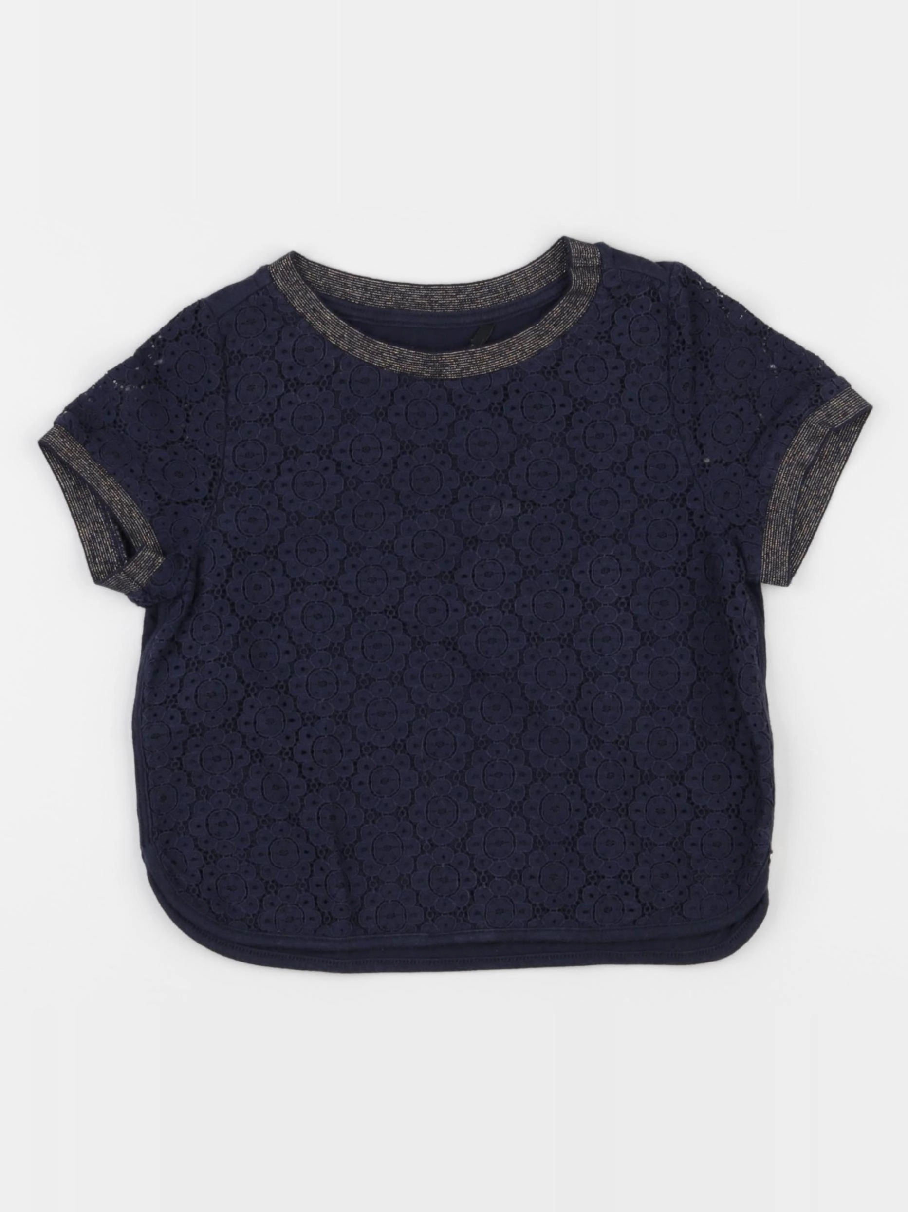 IKKS - tee-shirt bleu - 5 ans