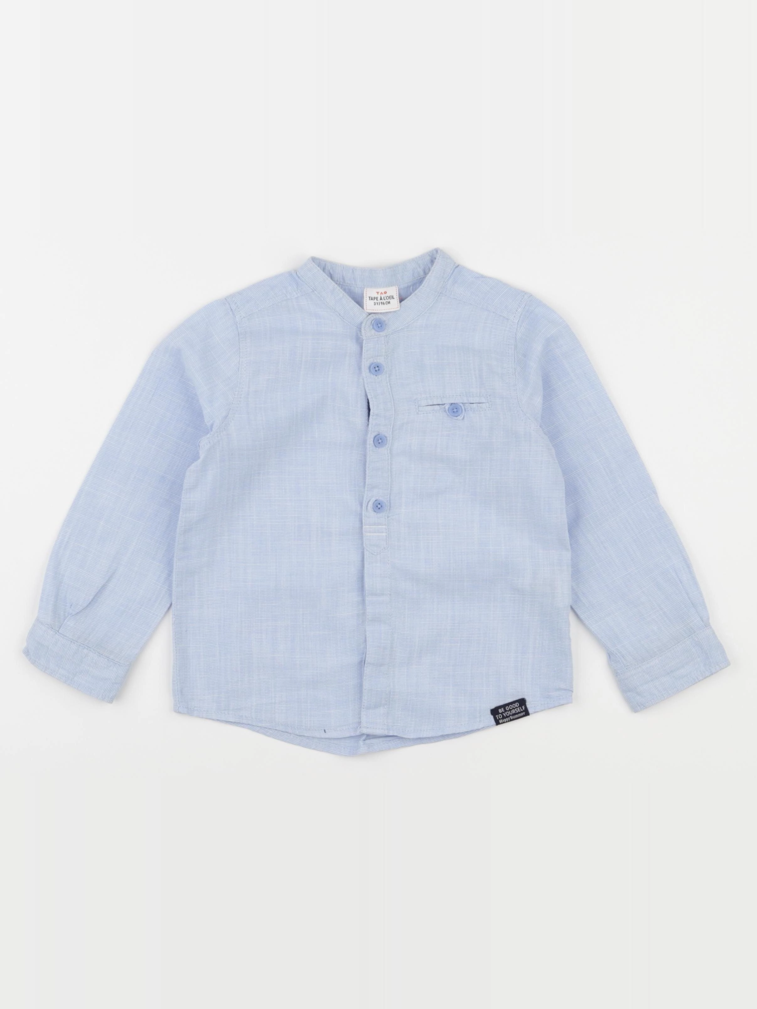 Tape à l'oeil - chemise bleu - 3 ans