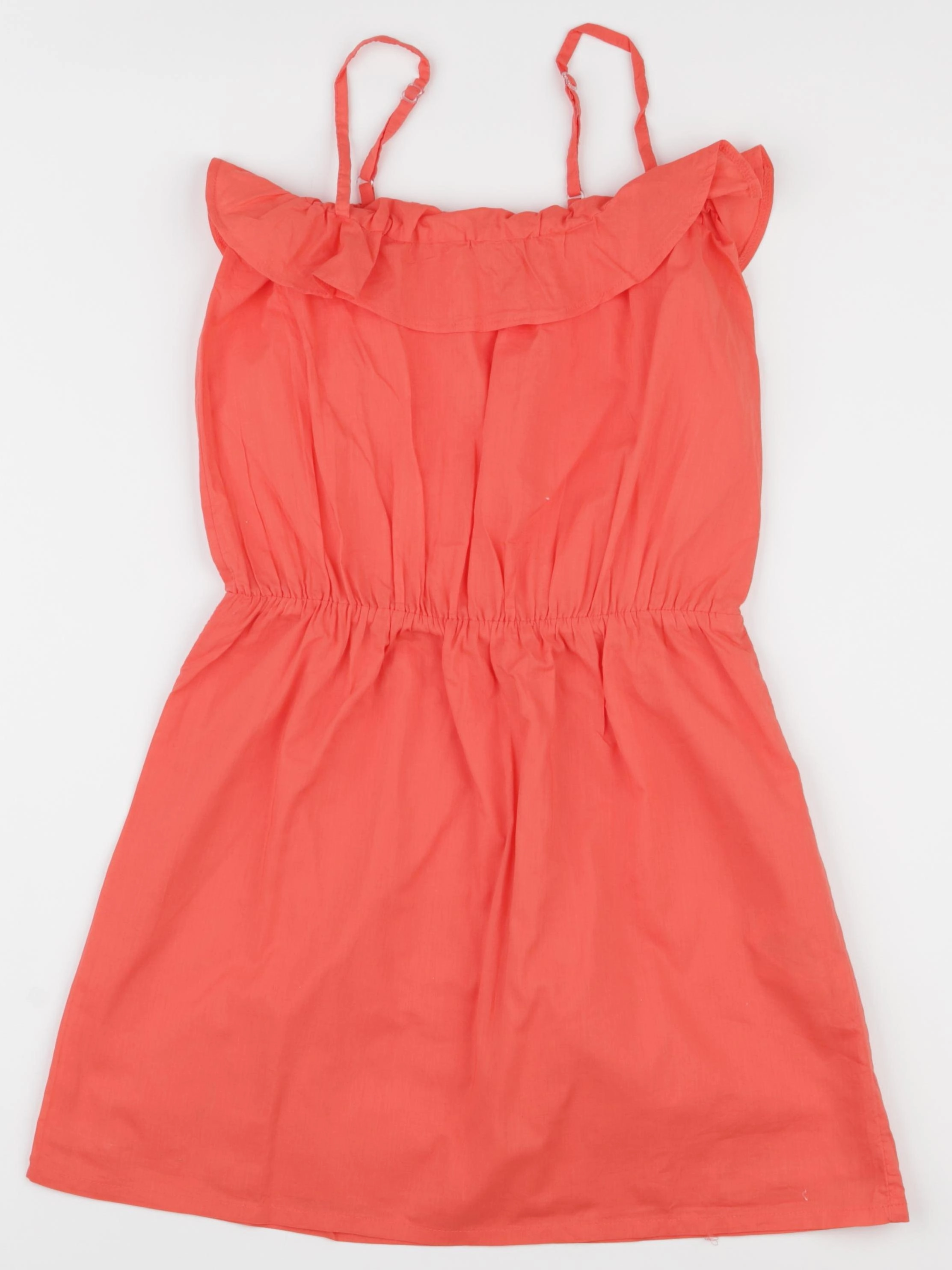 Tape à l'oeil - robe orange - 10 ans