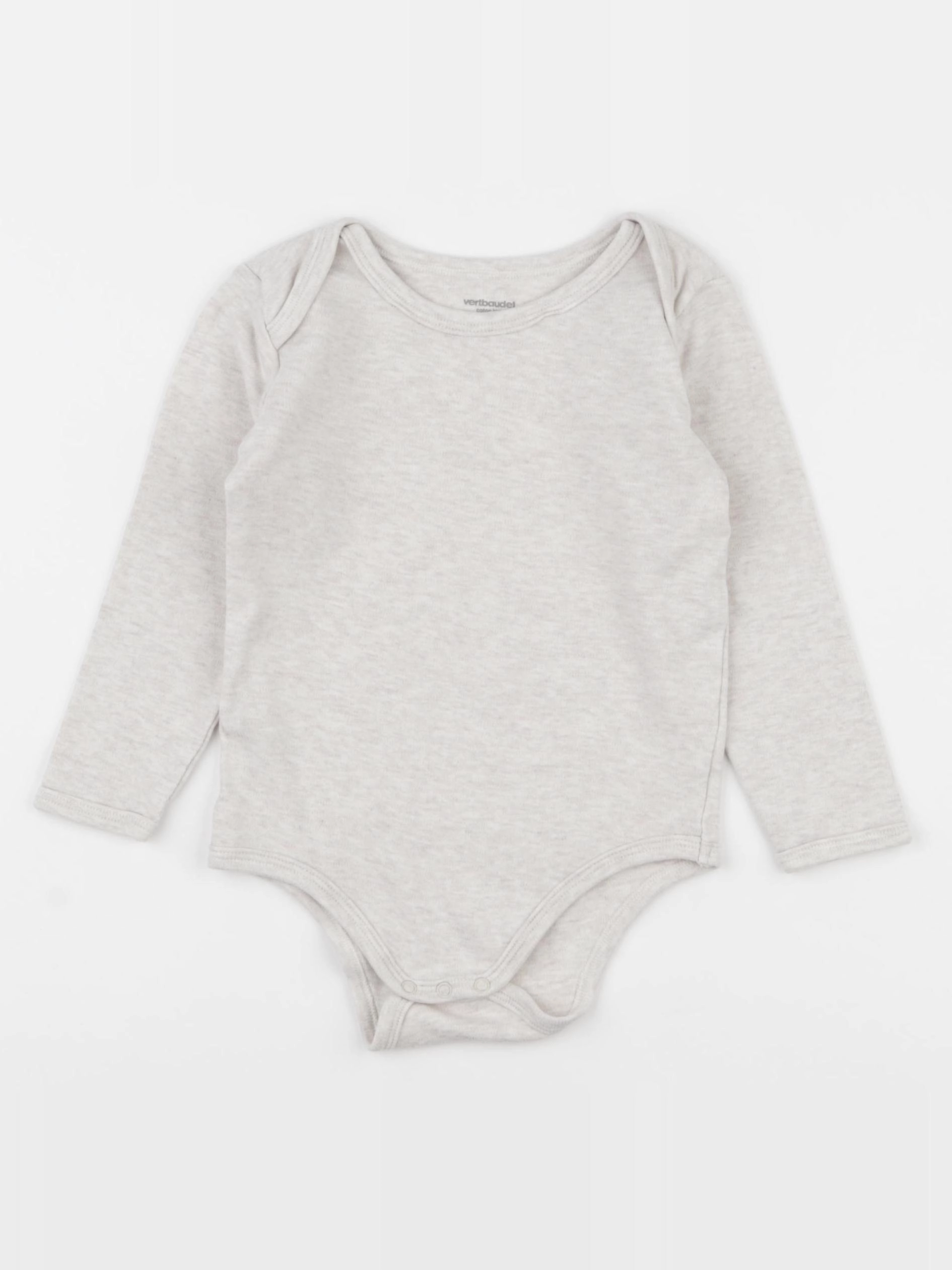Vertbaudet - body beige - 36 mois