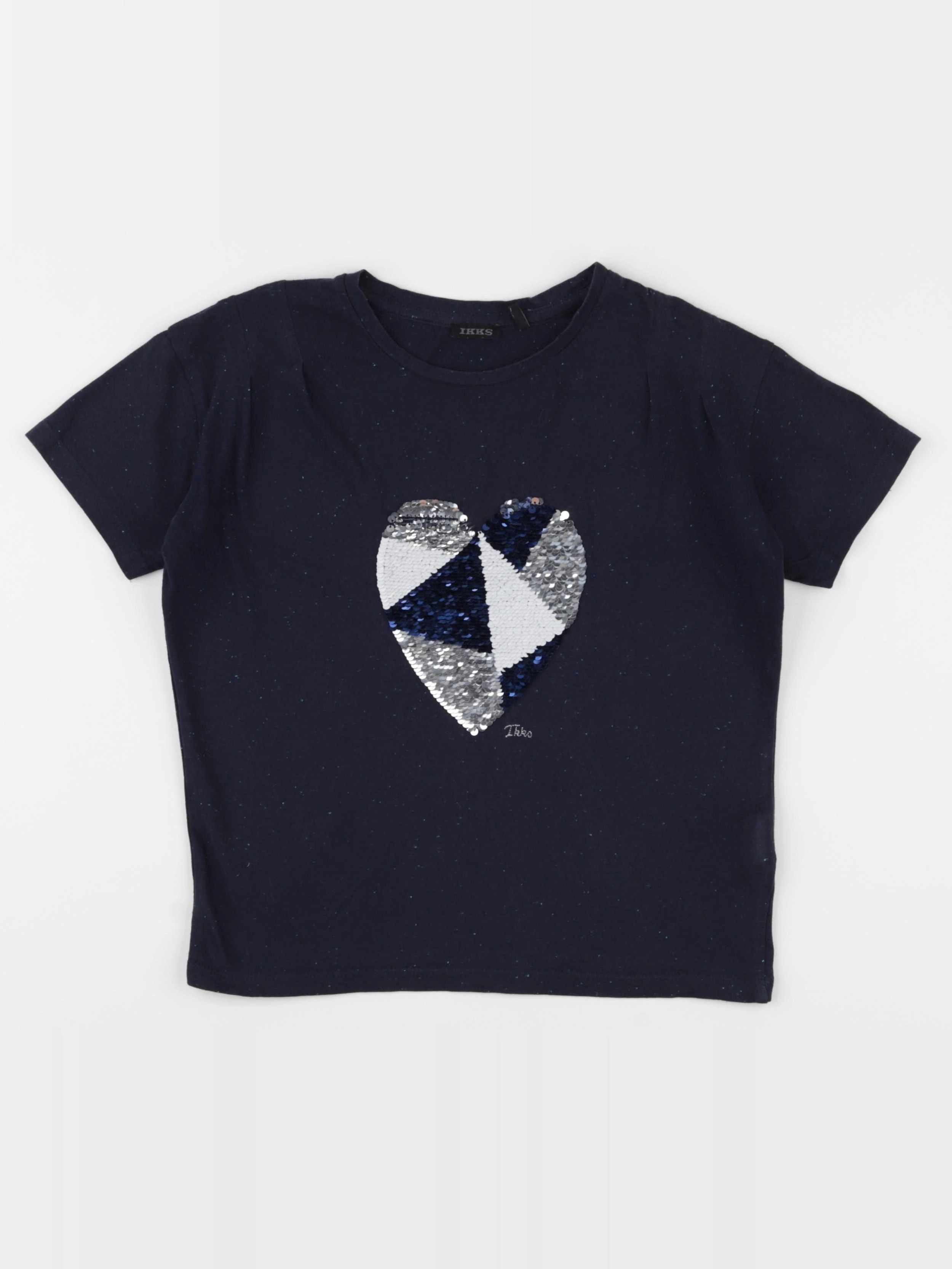 IKKS - tee-shirt bleu - 10 ans