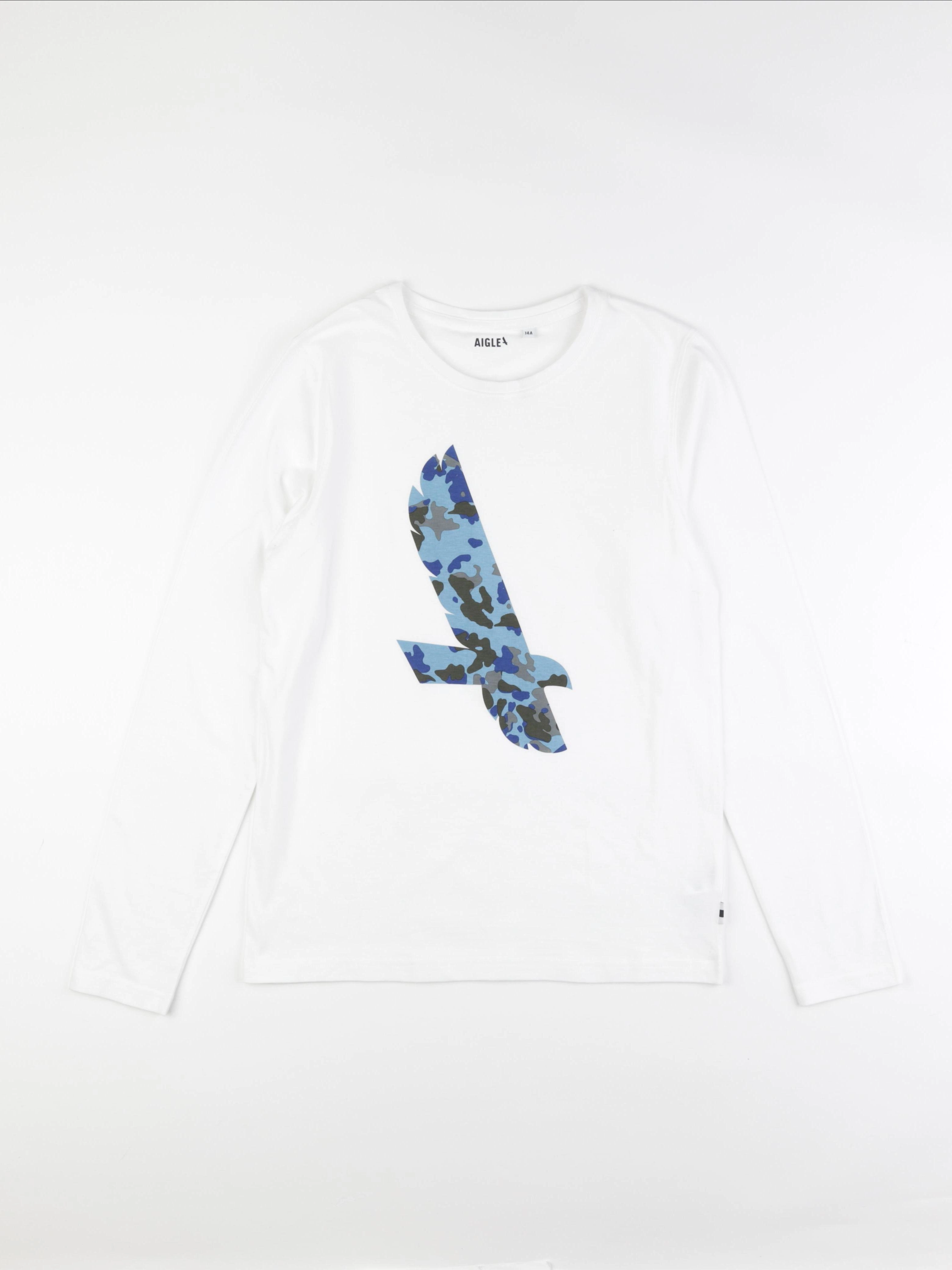 Aigle - tee-shirt blanc - 14 ans