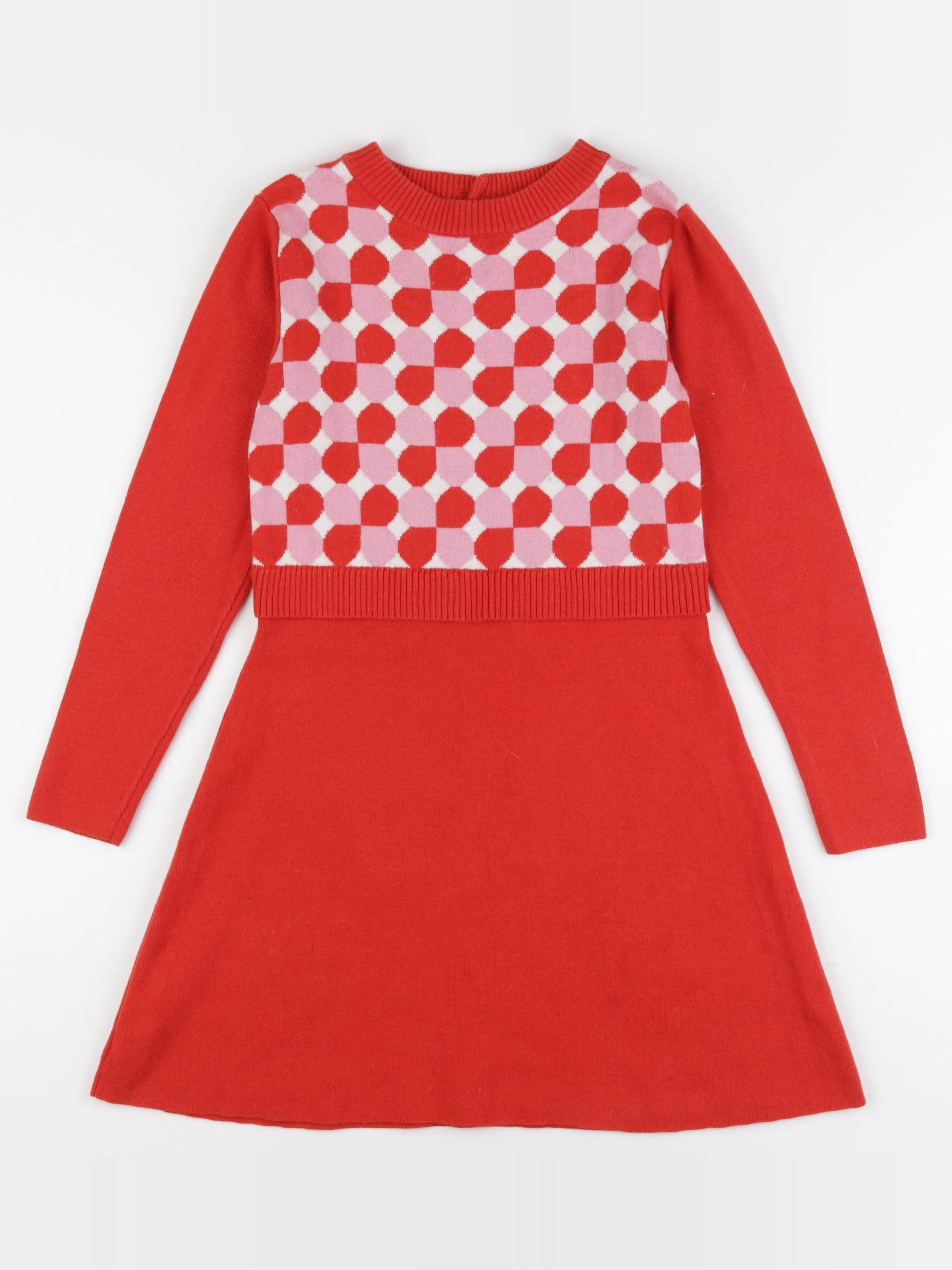 Jacadi - robe rouge - 10 ans
