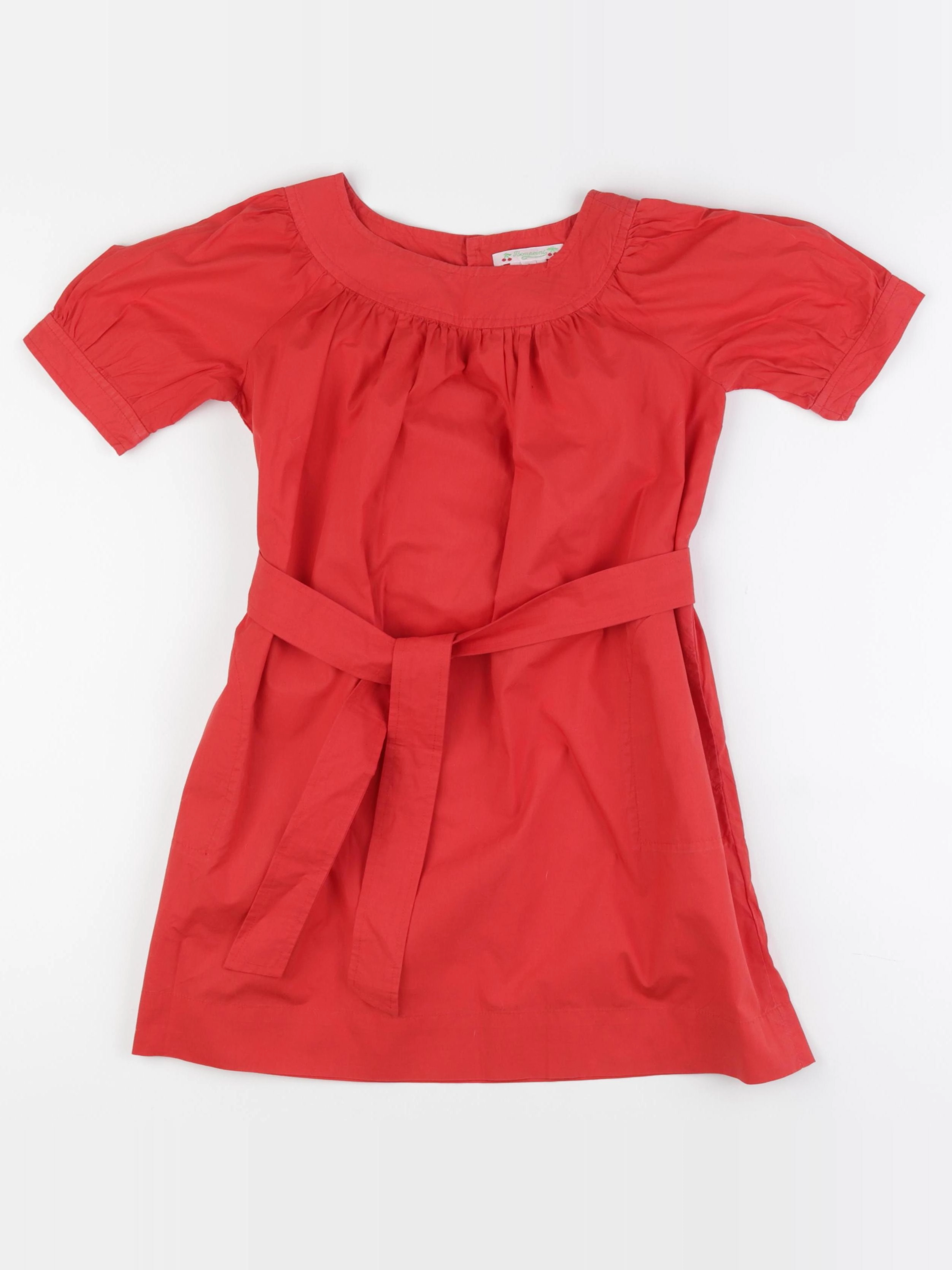 Bonpoint - robe rouge - 8 ans