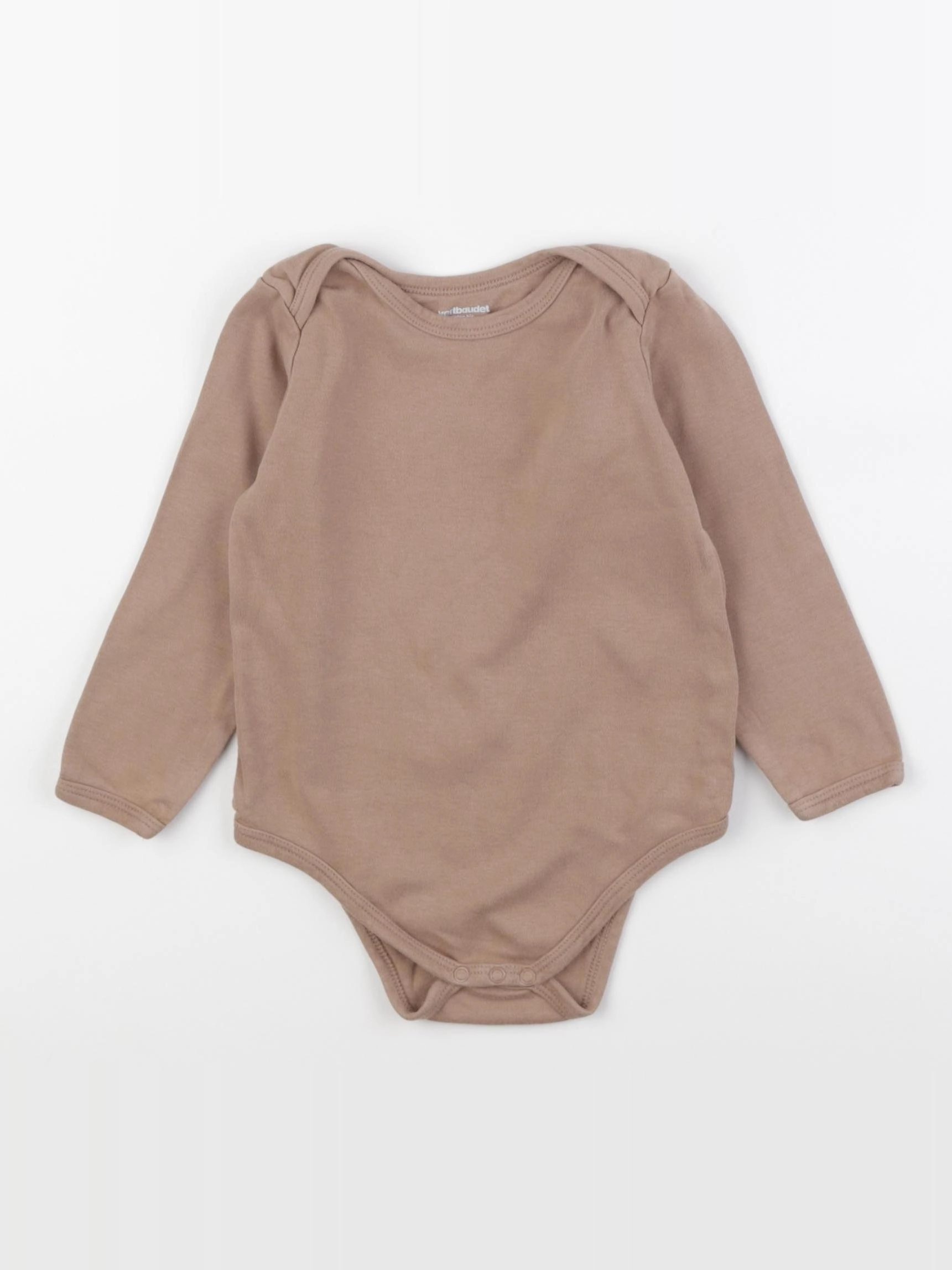 Vertbaudet - body marron - 36 mois