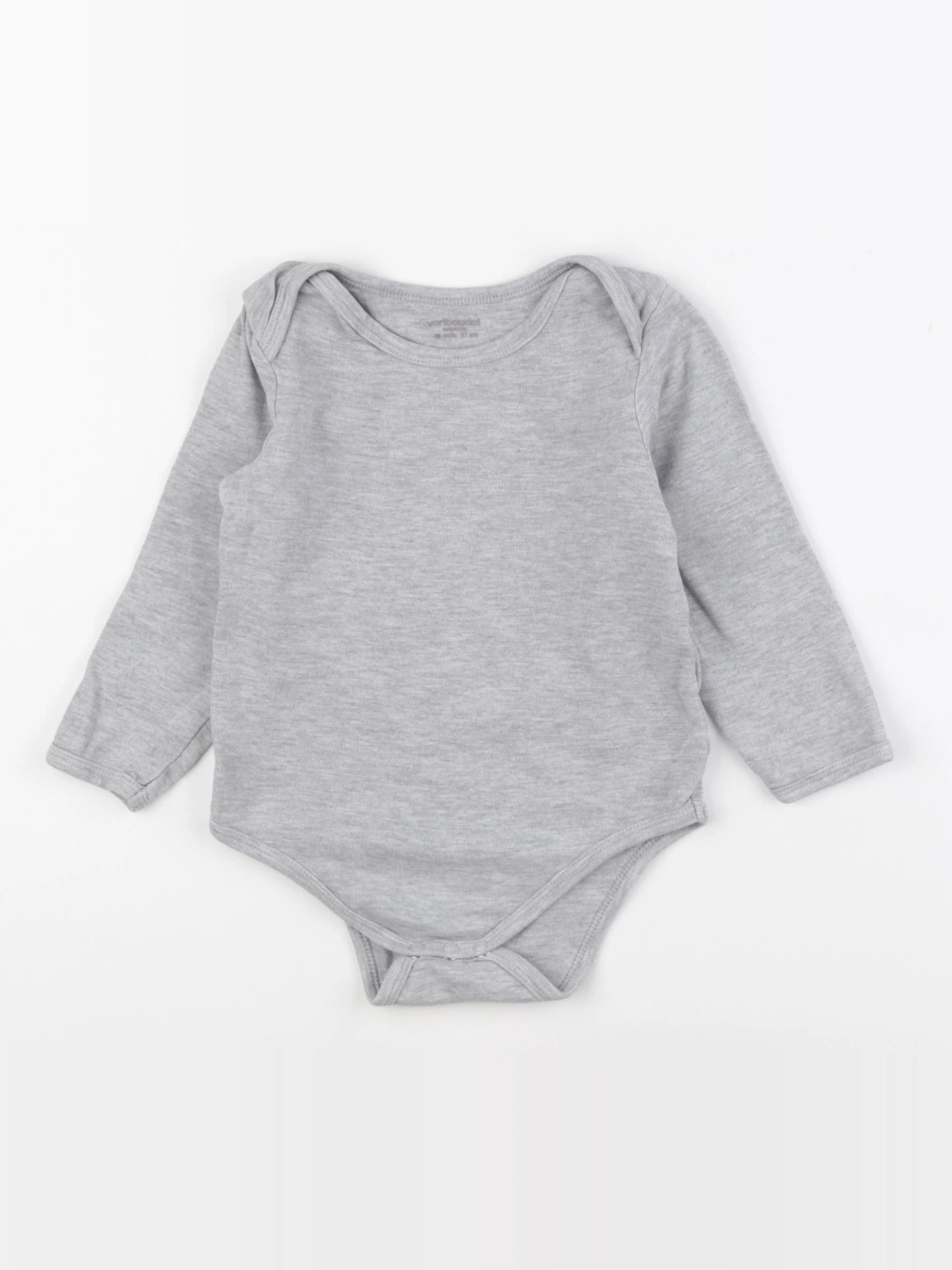 Vertbaudet - body gris - 36 mois