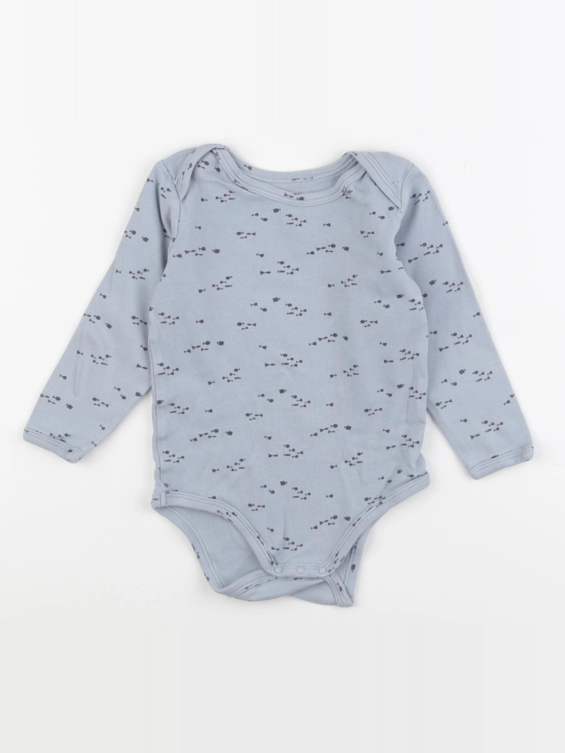 Vertbaudet - body bleu - 36 mois