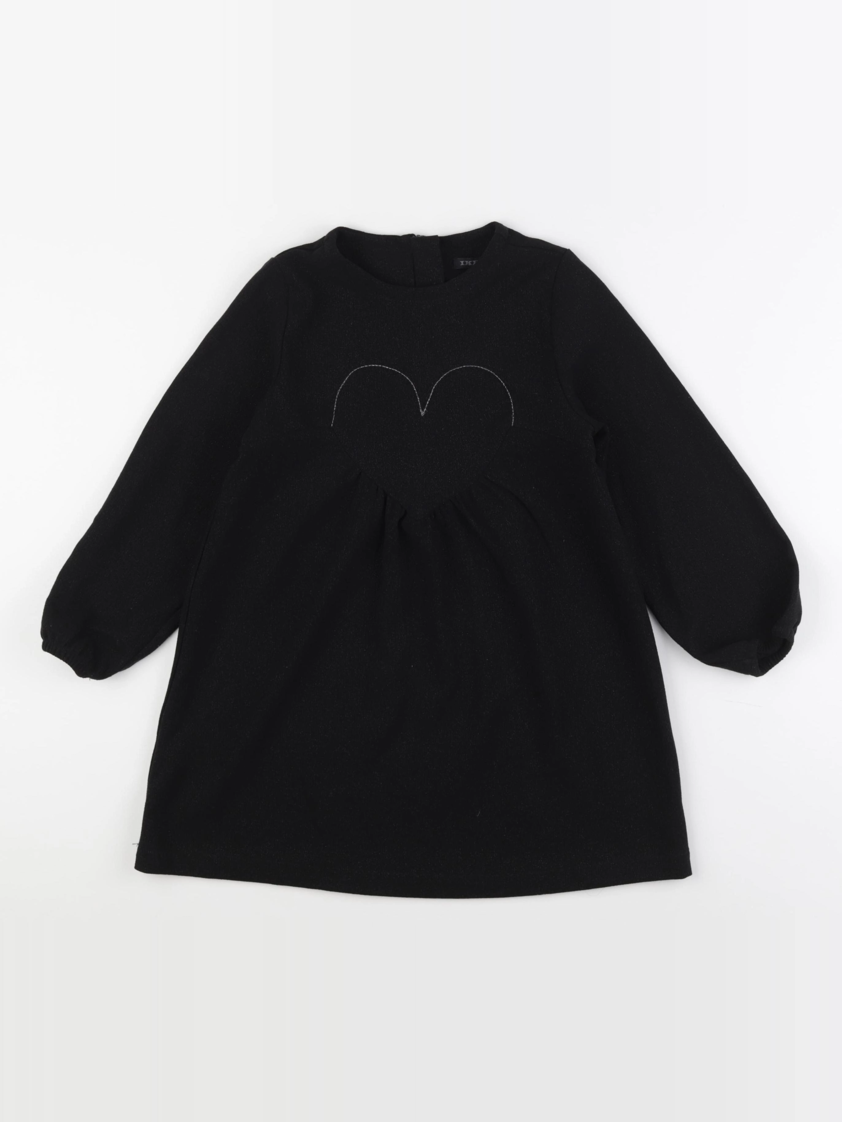 IKKS - robe noir - 6 ans