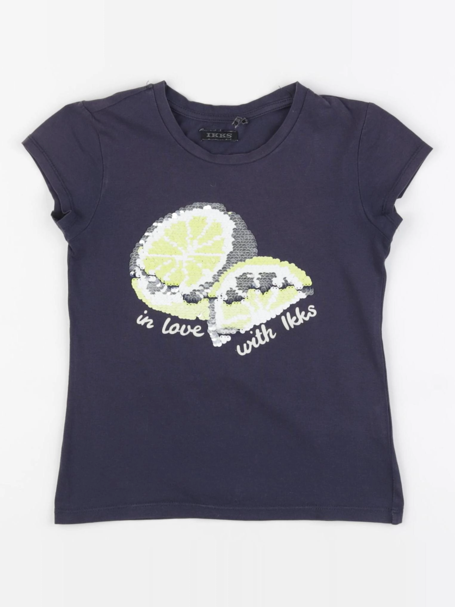 IKKS - tee-shirt bleu - 5 ans