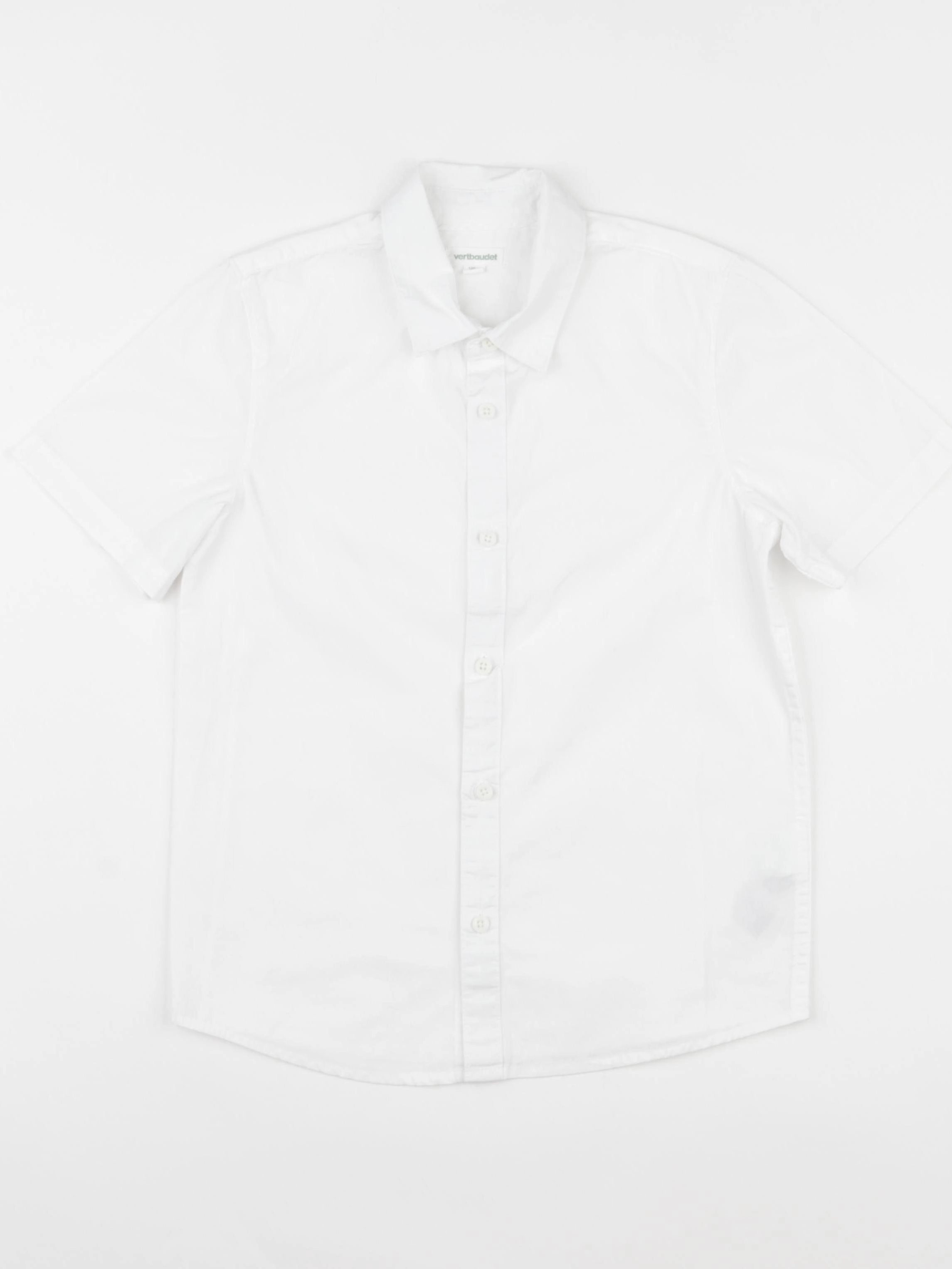 Vertbaudet - chemise blanc - 8 ans