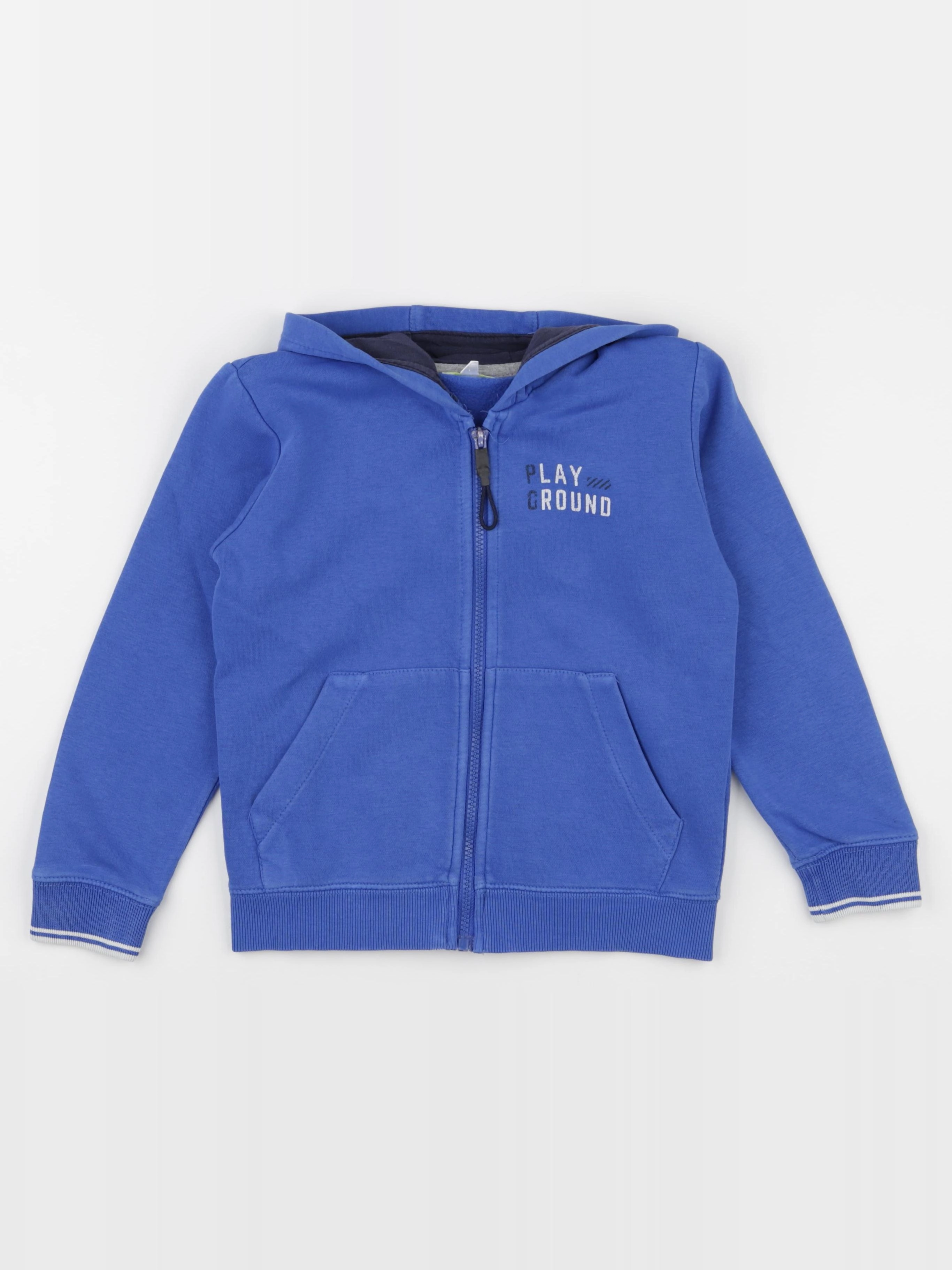 Vertbaudet - sweat bleu - 8 ans