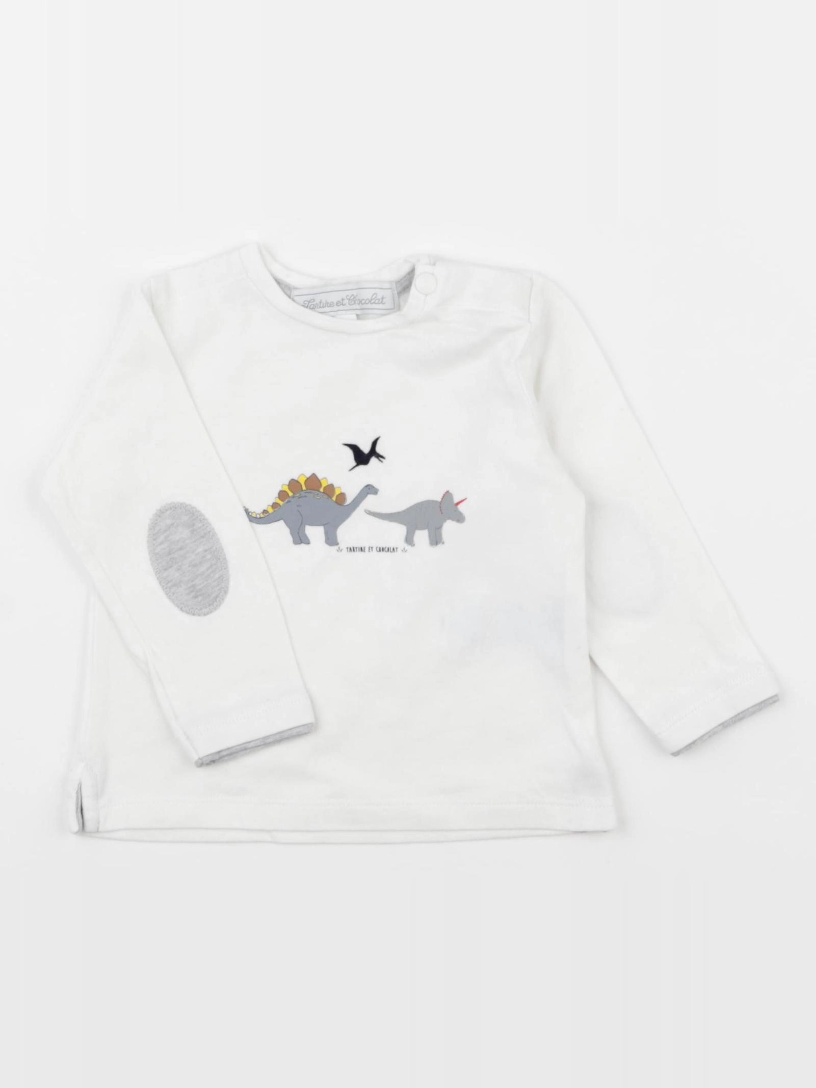Tartine & Chocolat - tee-shirt blanc - 9 mois