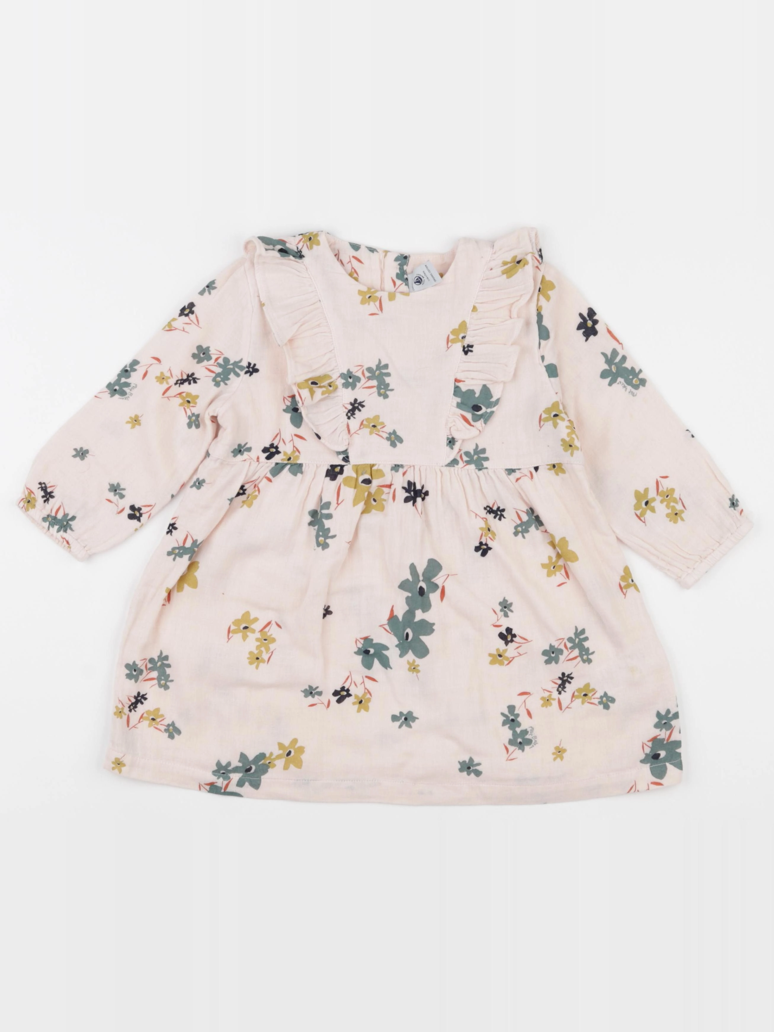Petit Bateau - robe rose - 24 mois