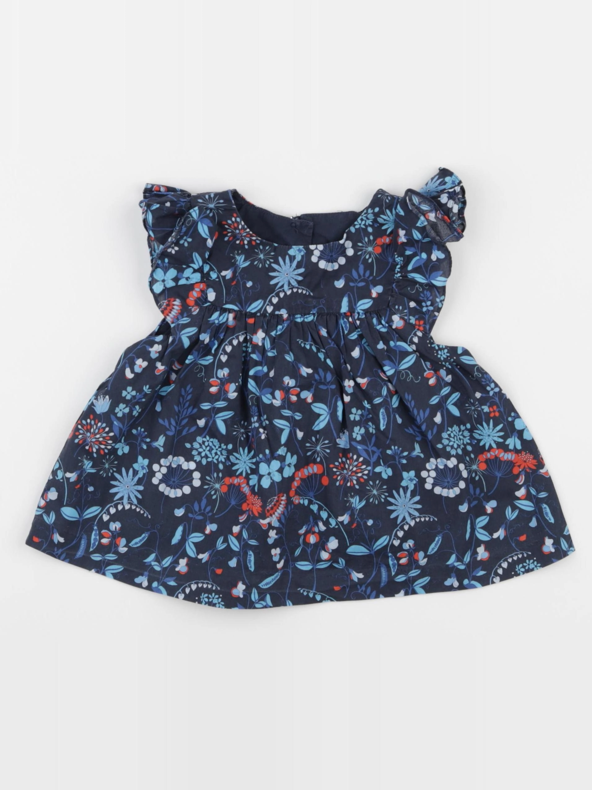 Jacadi - blouse bleu - 3 ans
