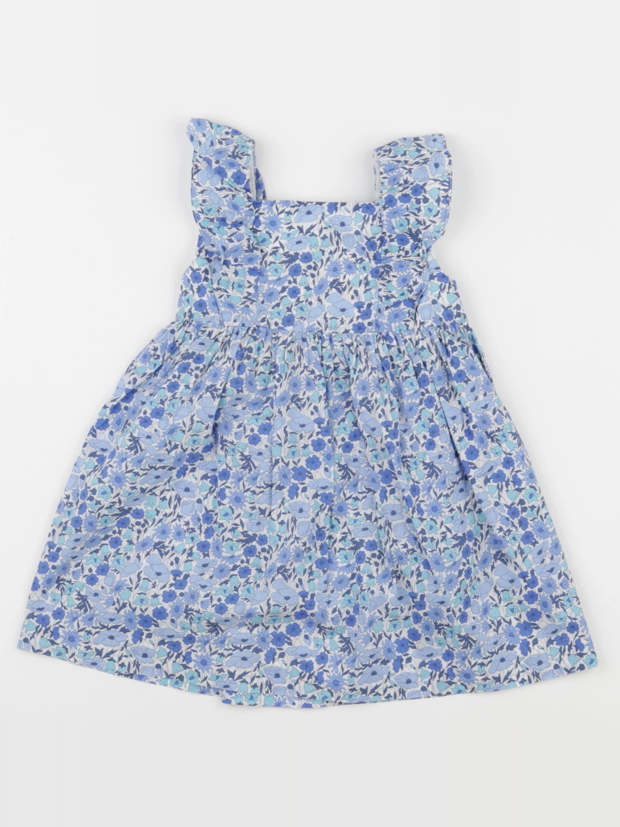 Jacadi - robe liberty bleu - 36 mois