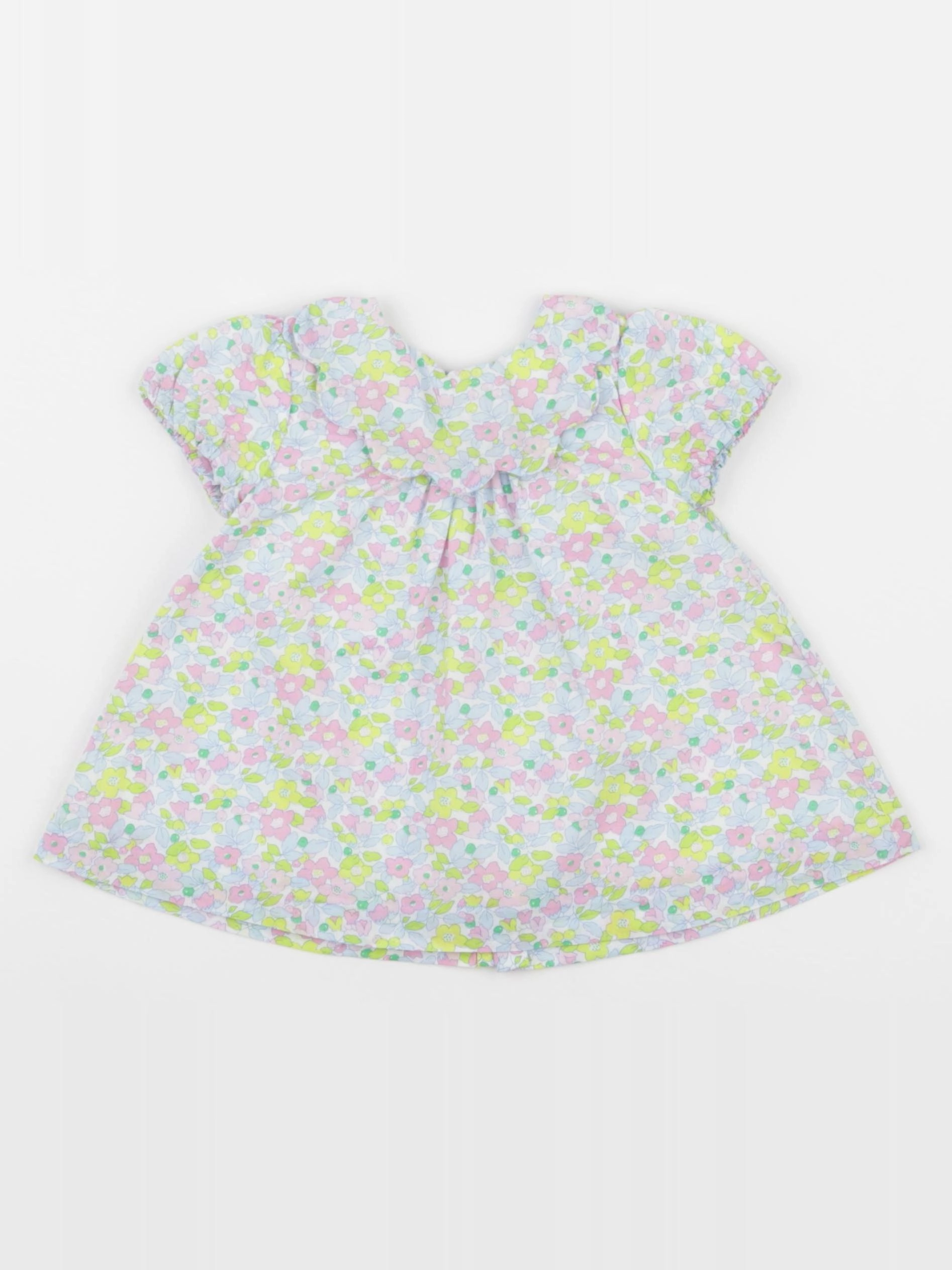 Jacadi - robe liberty multicolore - 3 mois