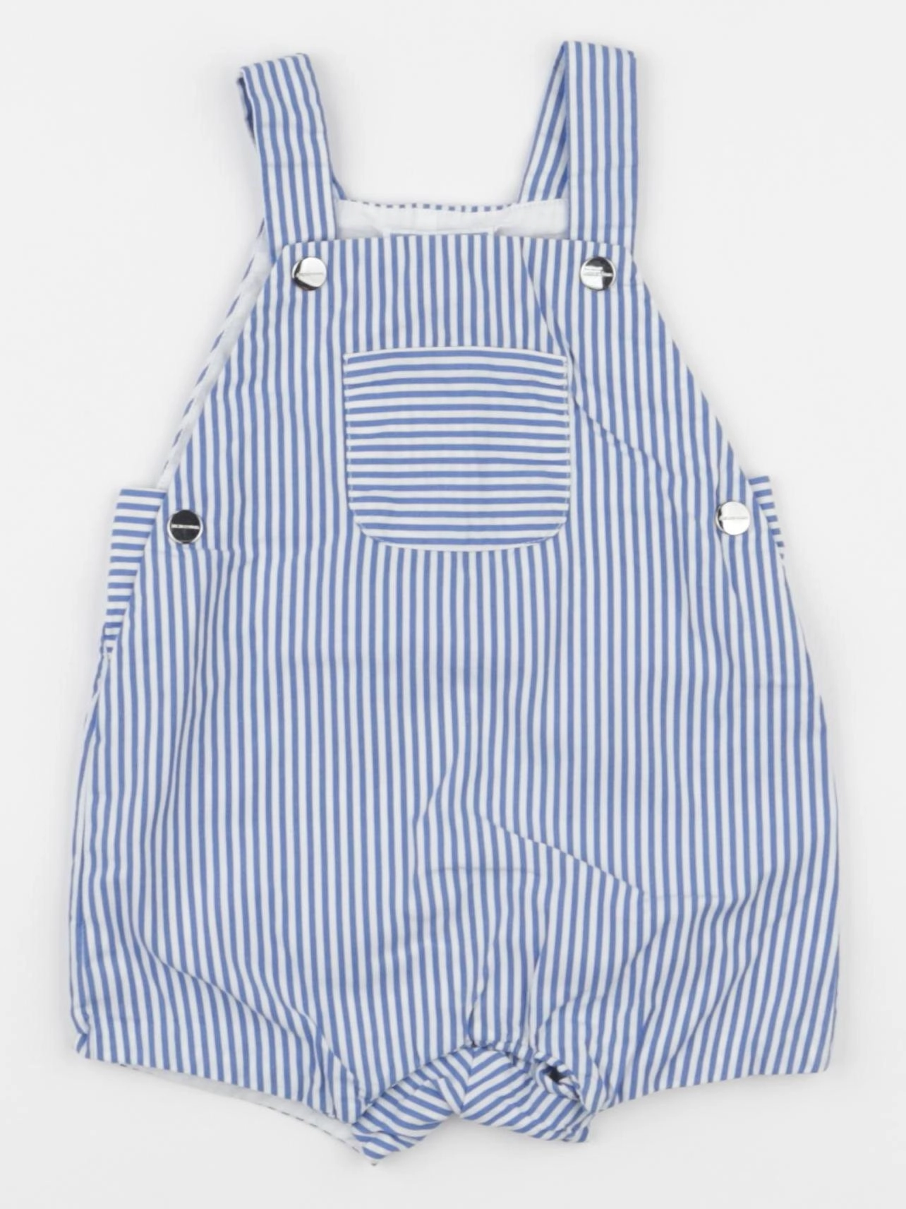 Jacadi - salopette blanc, bleu - 6 mois