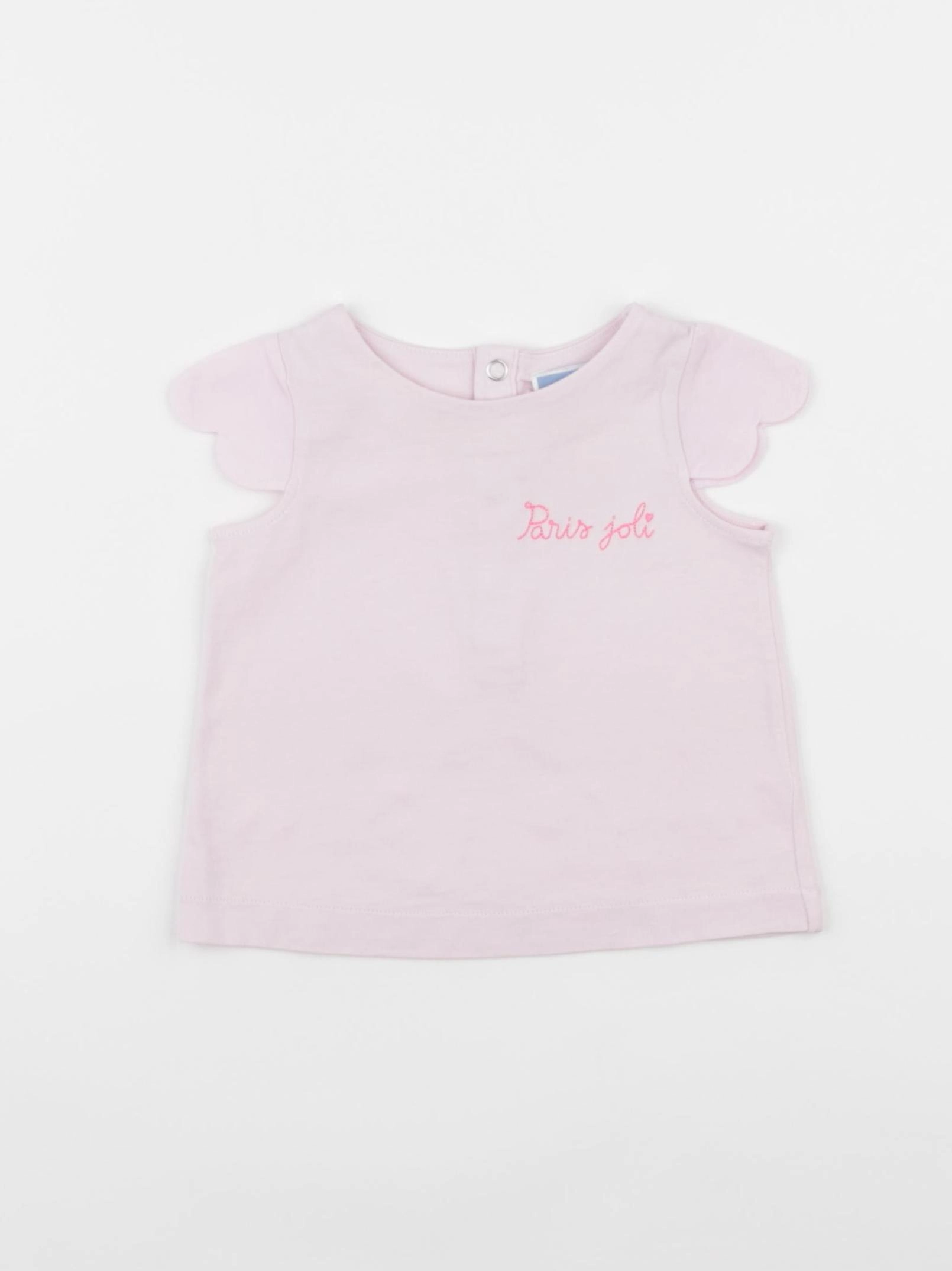 Jacadi - tee-shirt rose - 6 mois