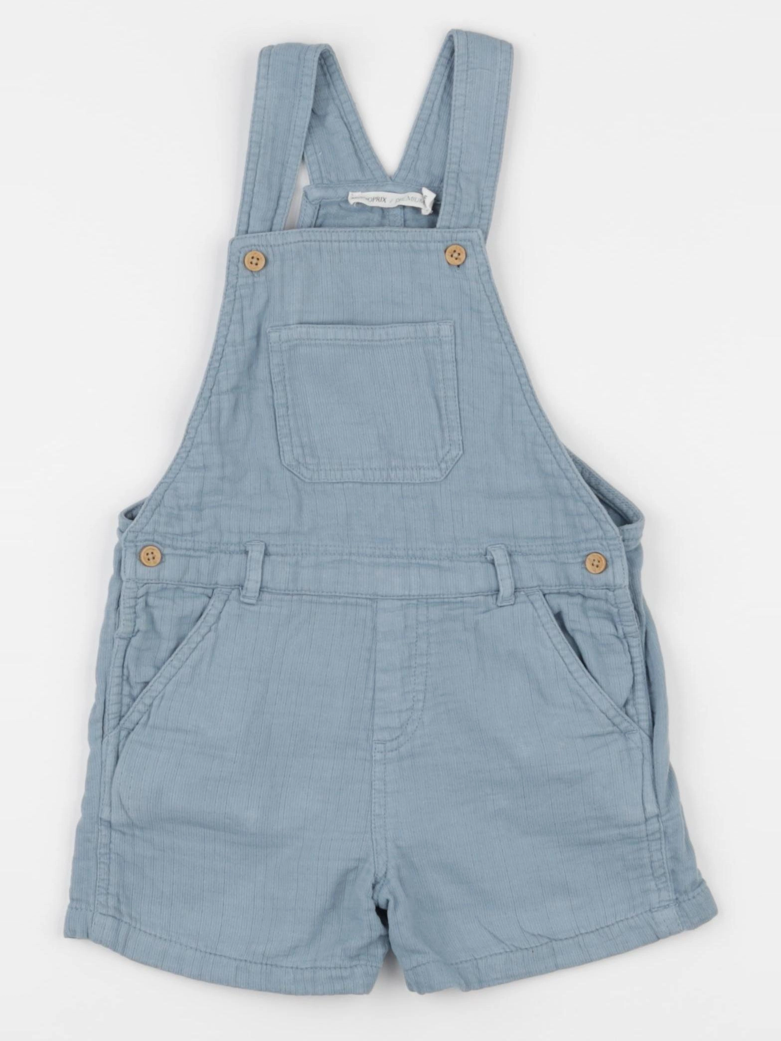 Monoprix - salopette bleu - 24 mois