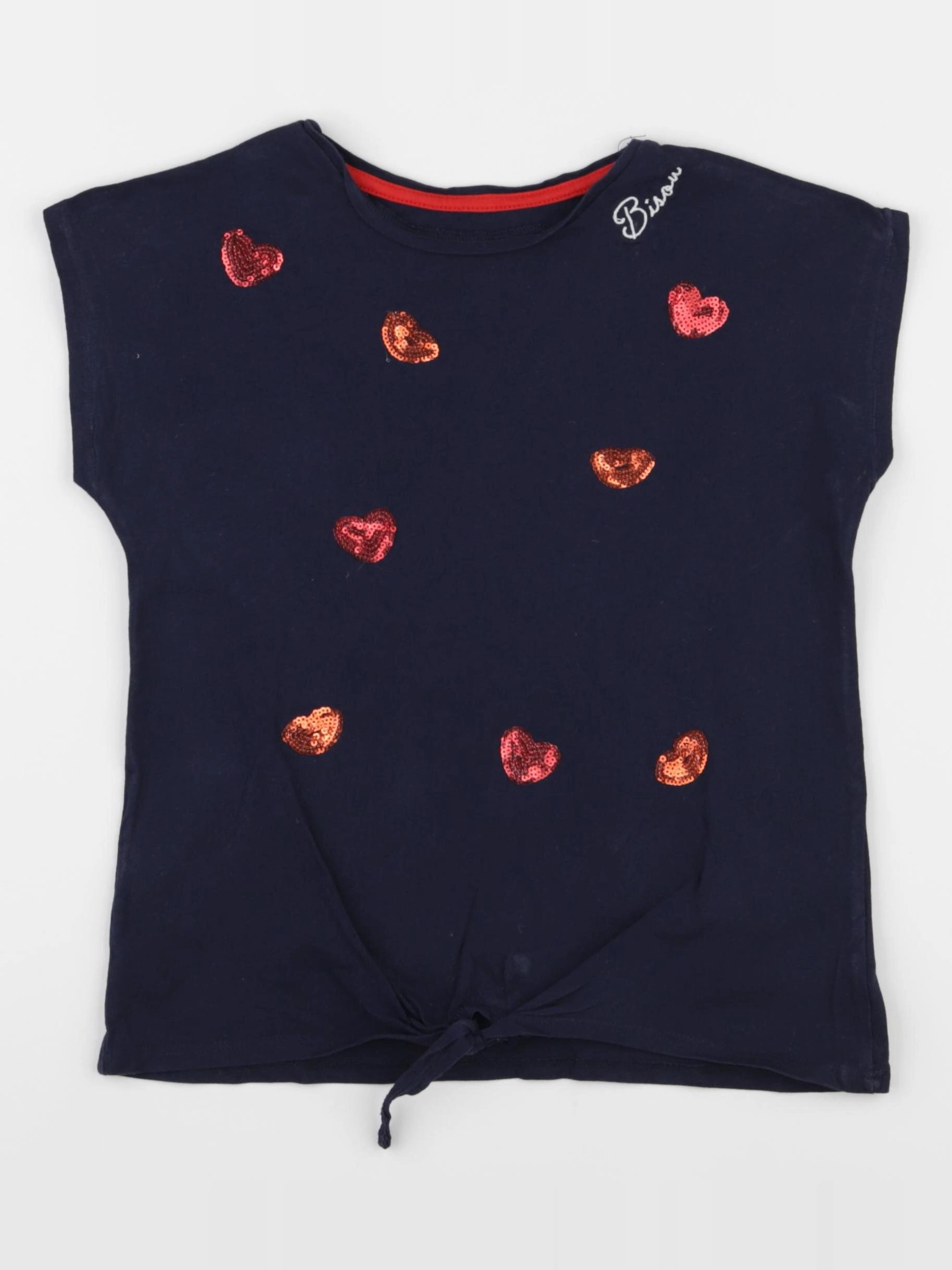 Vertbaudet - tee-shirt bleu - 8 ans