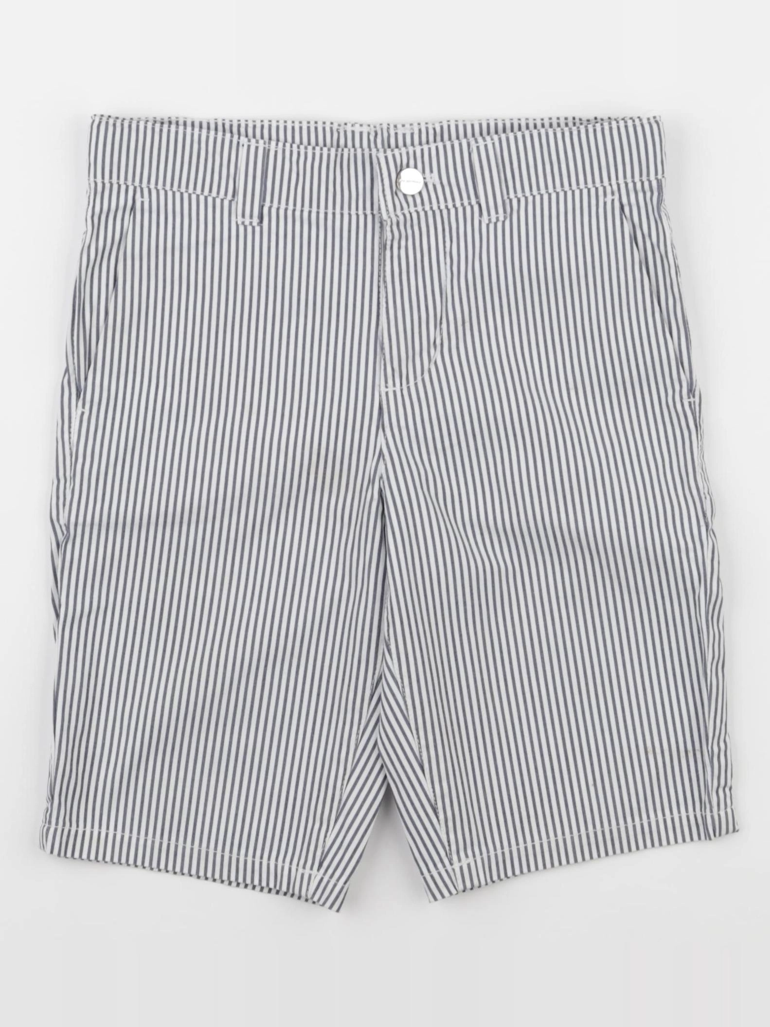 Jacadi - short blanc, bleu - 6 ans