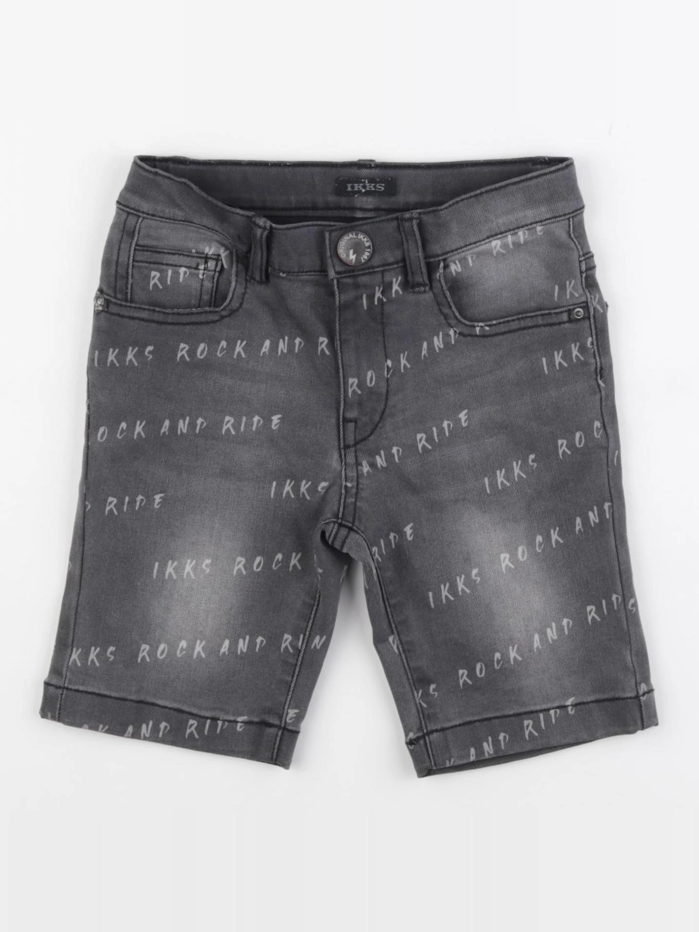IKKS - short gris - 4 ans