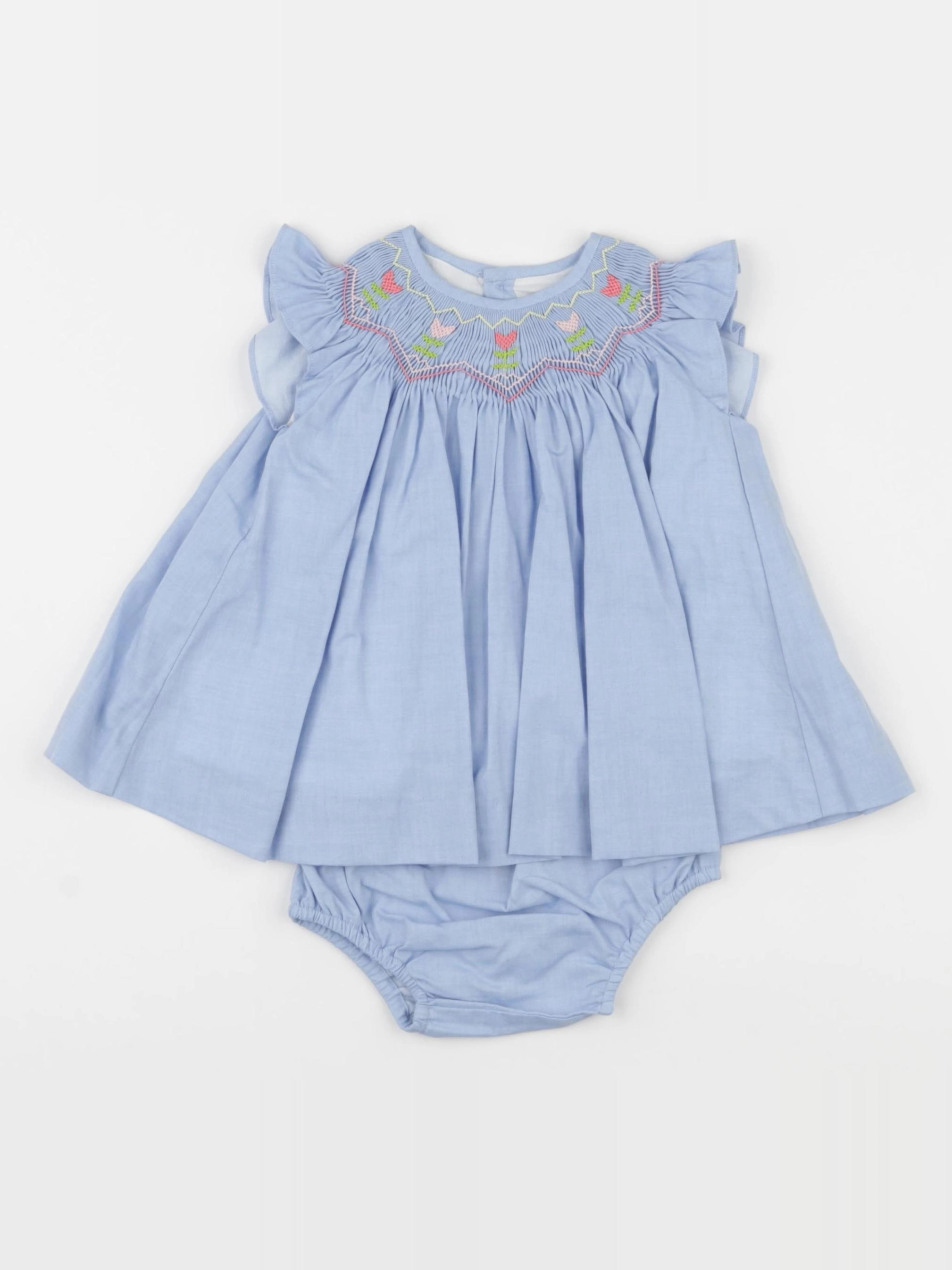 Jacadi - robe bleu - 3 mois