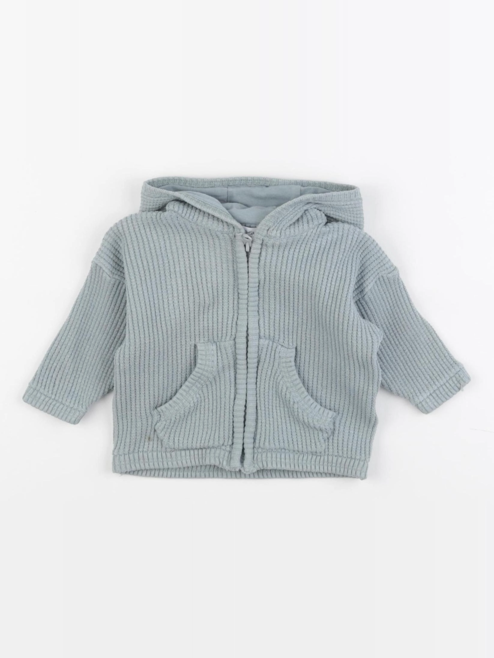 Vertbaudet - sweat vert - 3 mois