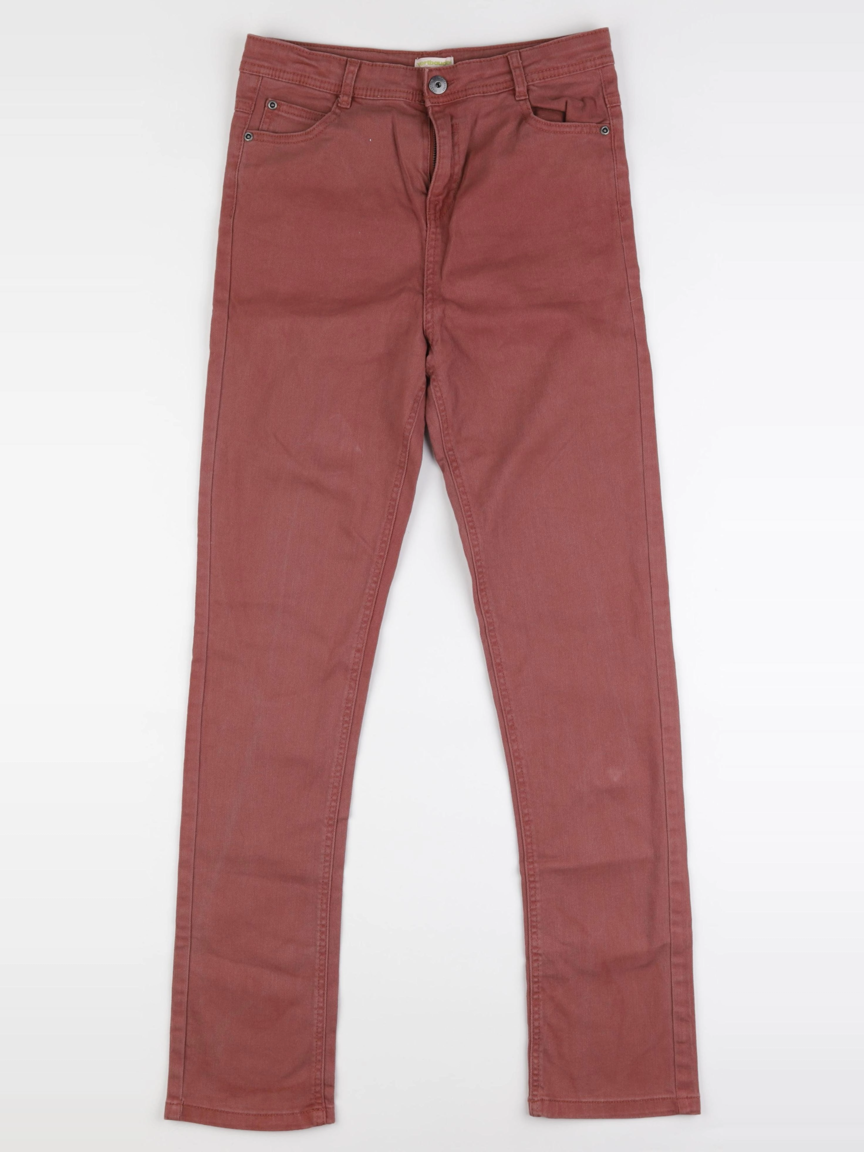 Vertbaudet - jean marron - 14 ans