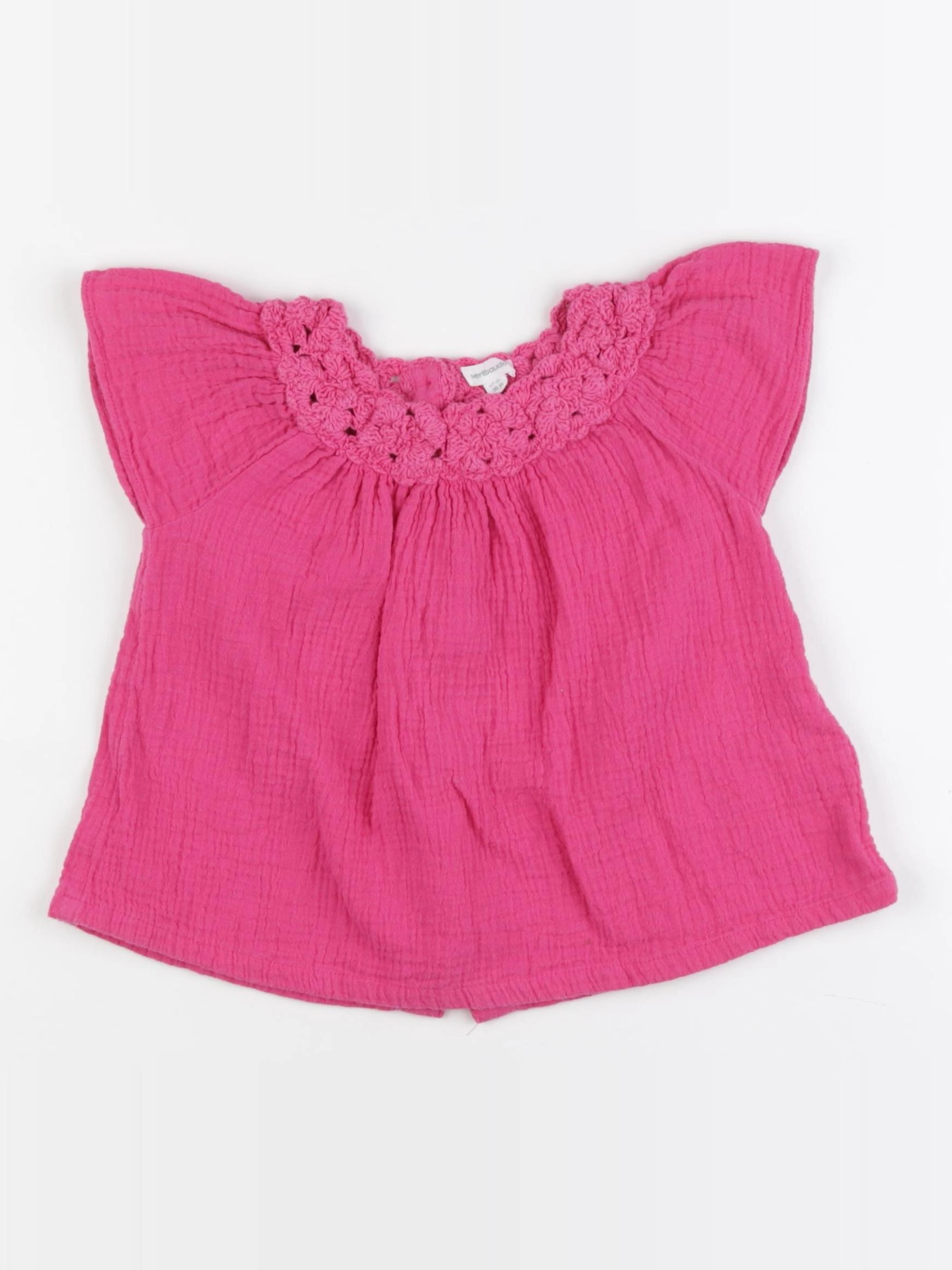 Vertbaudet - blouse rose - 36 mois